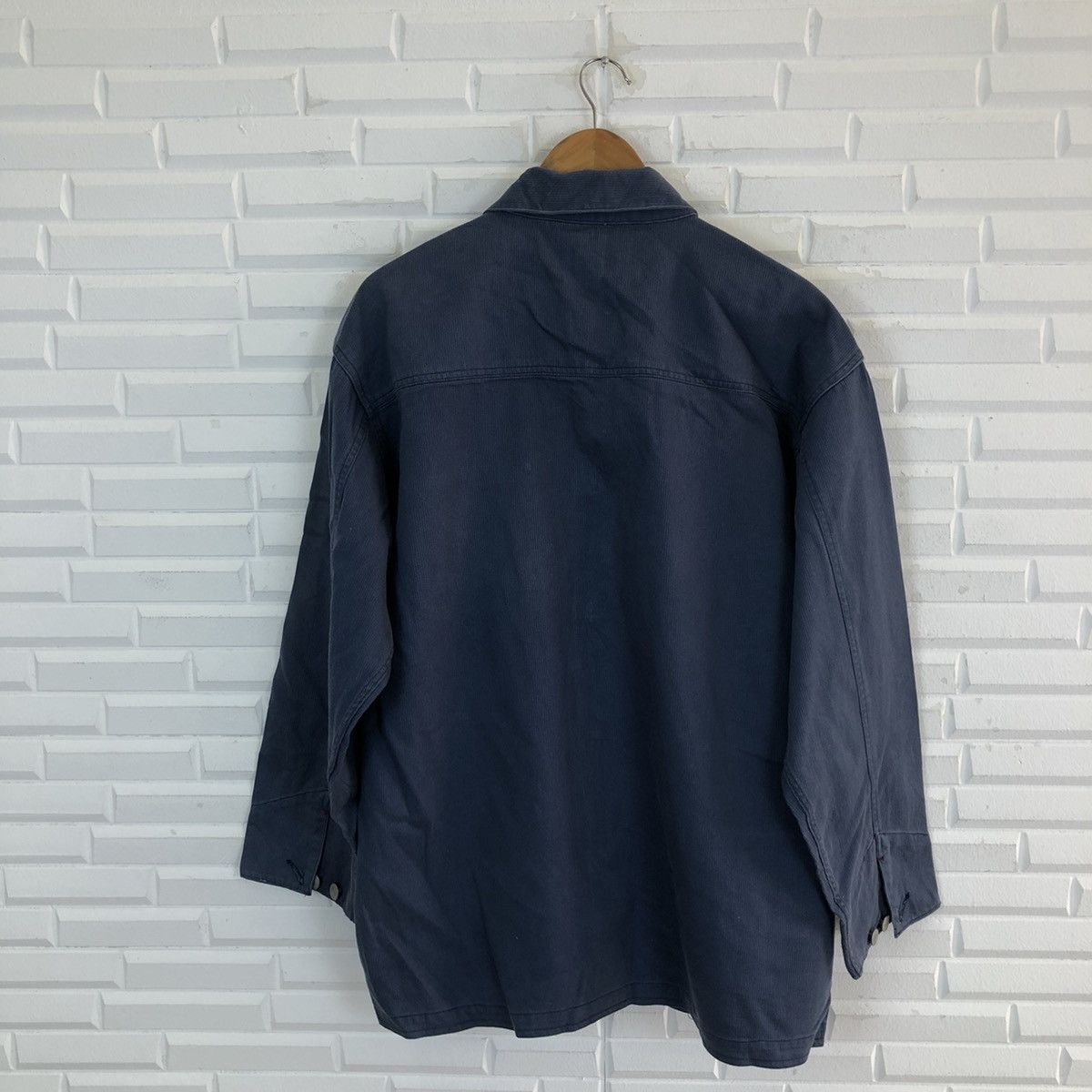 Japanese Brand VINTAGE HIKORY CHORE JACKET MULTI POCKET CARGO J.DEAN JAPAN Size US M / EU 48-50 / 2 - 9 Thumbnail