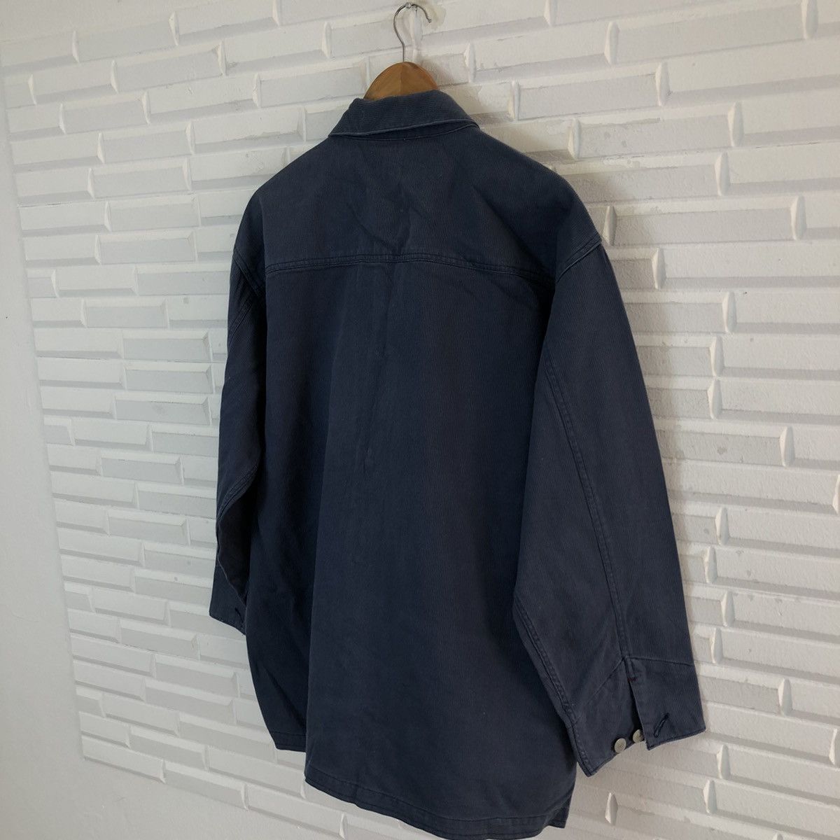 Japanese Brand VINTAGE HIKORY CHORE JACKET MULTI POCKET CARGO J.DEAN JAPAN Size US M / EU 48-50 / 2 - 10 Thumbnail