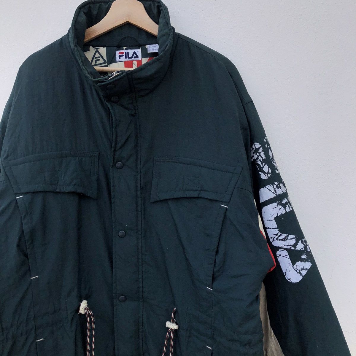 Fila RARE LINING MULTI POCKET JACKET VINTAGE FILA Size US L / EU 52-54 / 3 - 4 Thumbnail