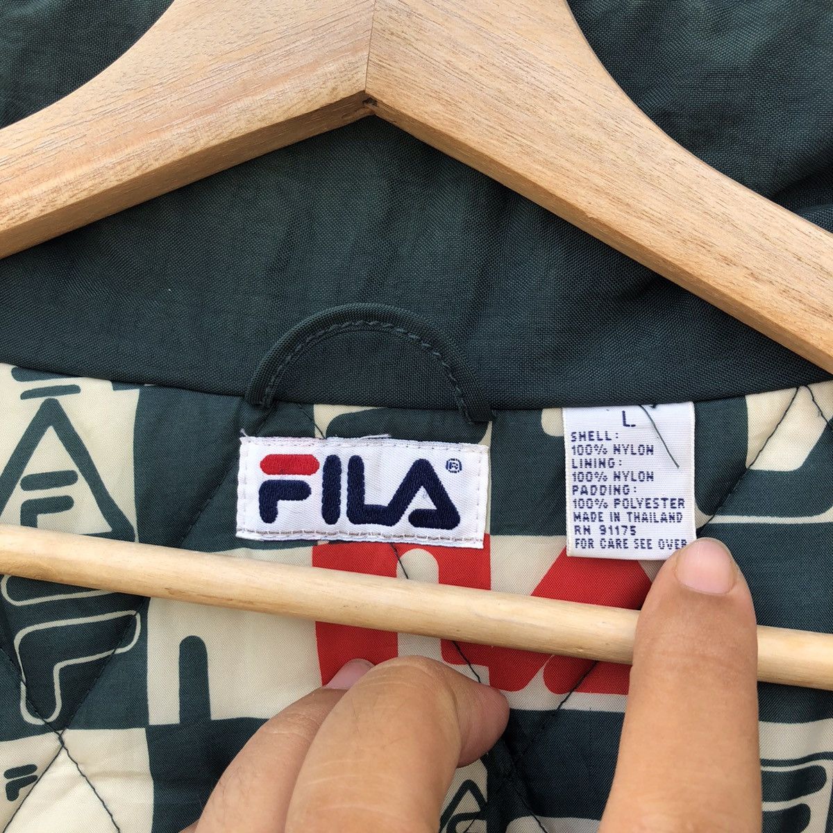 Fila RARE LINING MULTI POCKET JACKET VINTAGE FILA Size US L / EU 52-54 / 3 - 11 Thumbnail