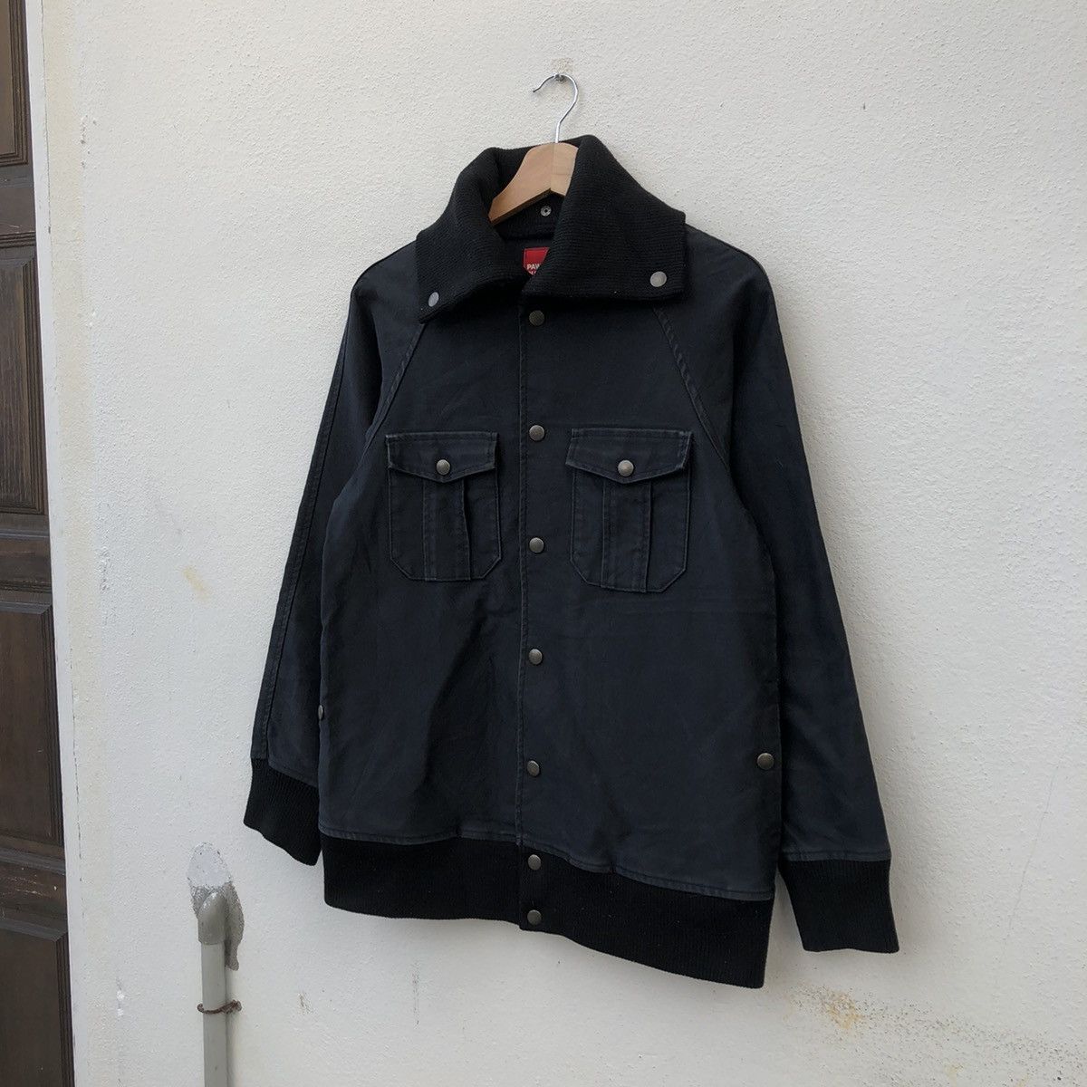 Japanese Brand PARACHUTE BIKER JACKET MULTI POCKET HIGH NECK PAWNEE BUTTE Size US M / EU 48-50 / 2 - 2 Thumbnail