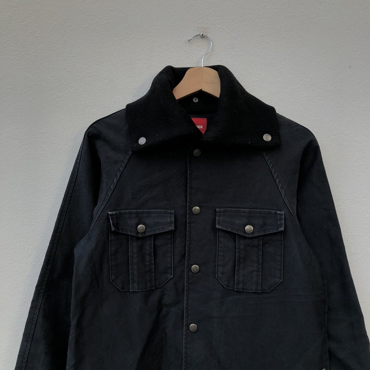 Japanese Brand PARACHUTE BIKER JACKET MULTI POCKET HIGH NECK PAWNEE BUTTE Size US M / EU 48-50 / 2 - 3 Thumbnail