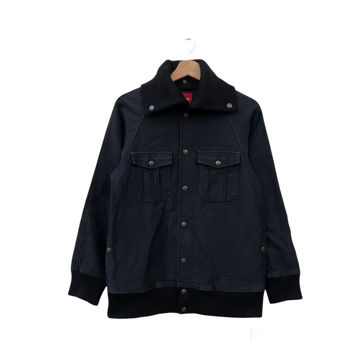 Japanese Brand PARACHUTE BIKER JACKET MULTI POCKET HIGH NECK PAWNEE BUTTE Size US M / EU 48-50 / 2 - 1 Thumbnail