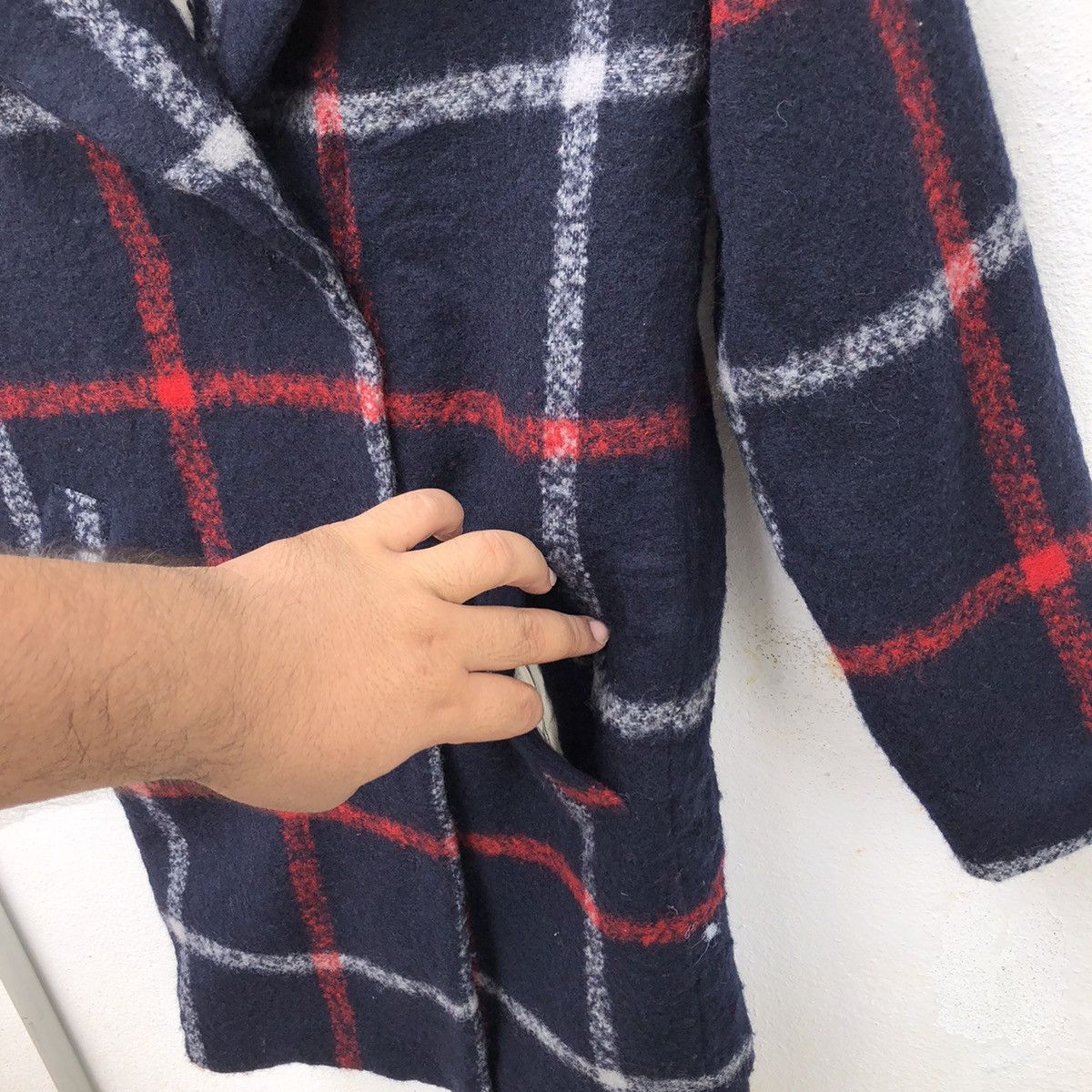 Japanese Brand NEW WITH TAG BYMITY MADE IN JAPAN TARTAN DESIGN WOOL JACKET Size US M / EU 48-50 / 2 - 6 Thumbnail