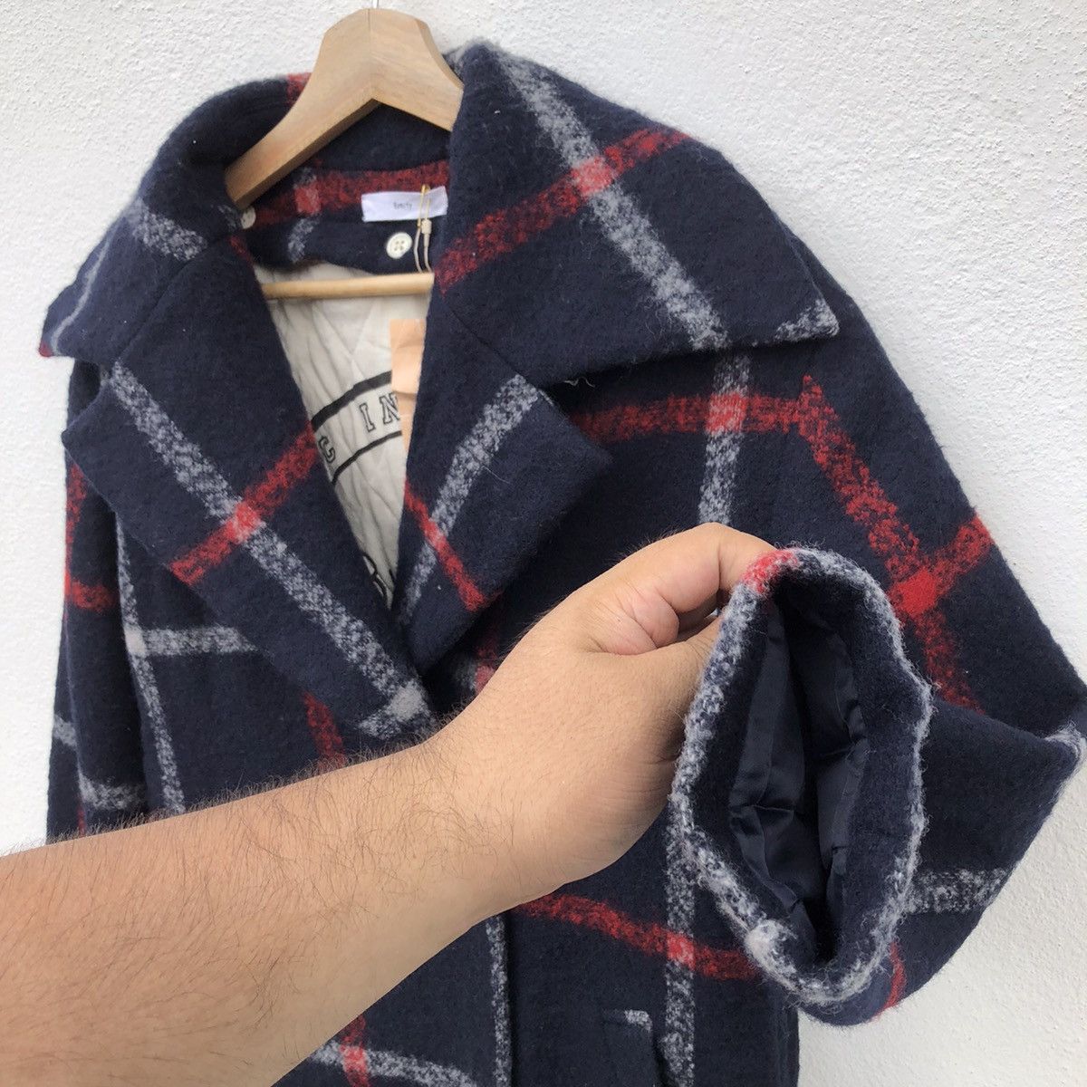 Japanese Brand NEW WITH TAG BYMITY MADE IN JAPAN TARTAN DESIGN WOOL JACKET Size US M / EU 48-50 / 2 - 7 Thumbnail