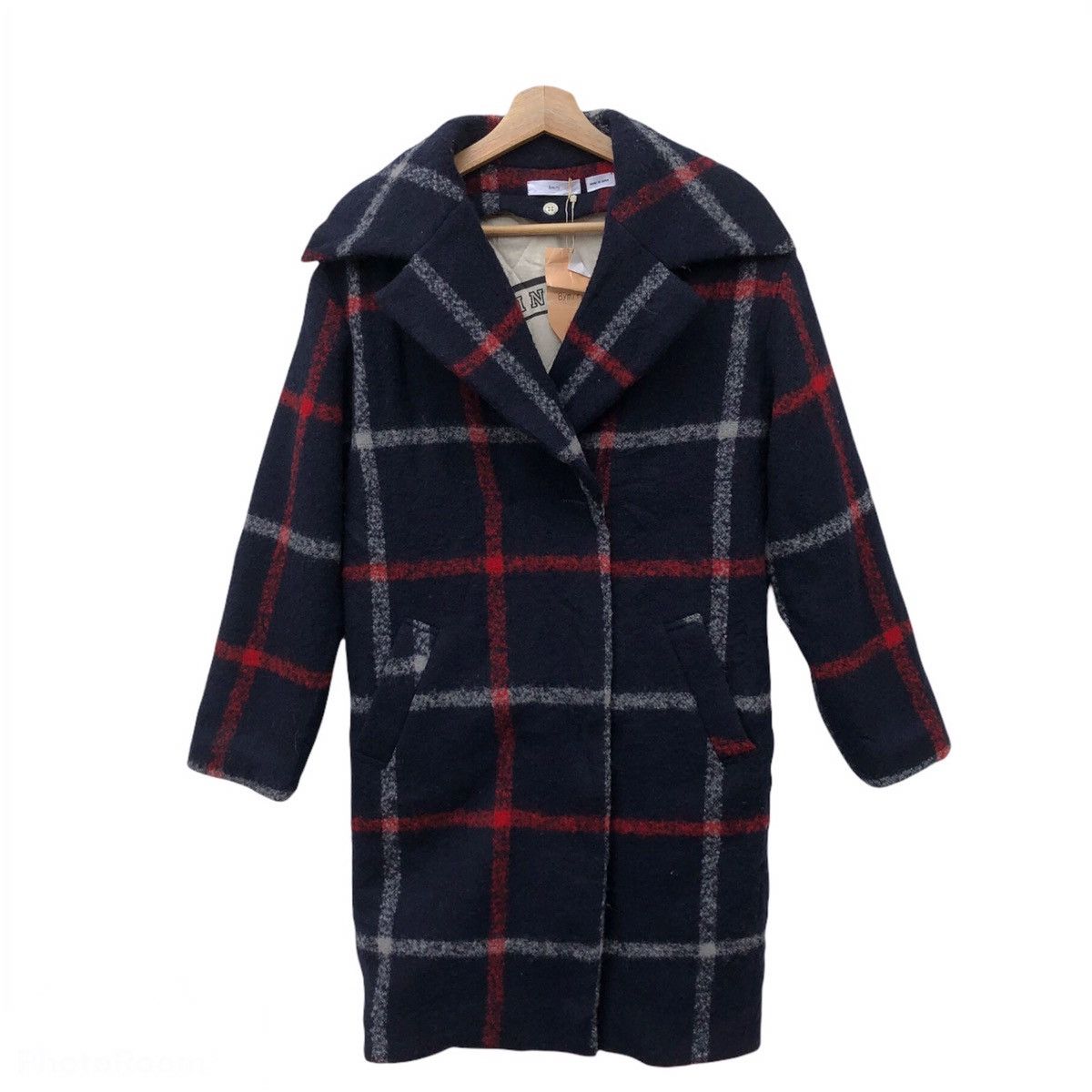 Japanese Brand NEW WITH TAG BYMITY MADE IN JAPAN TARTAN DESIGN WOOL JACKET Size US M / EU 48-50 / 2 - 1 Thumbnail
