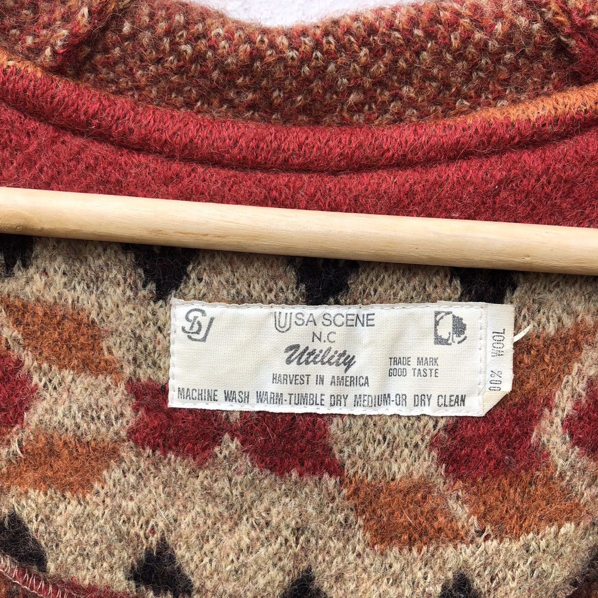 Hysteric Glamour WOOL JACKET USA SCENE NC UTILITY MILITARY COLLECTIONS Size US L / EU 52-54 / 3 - 12 Thumbnail