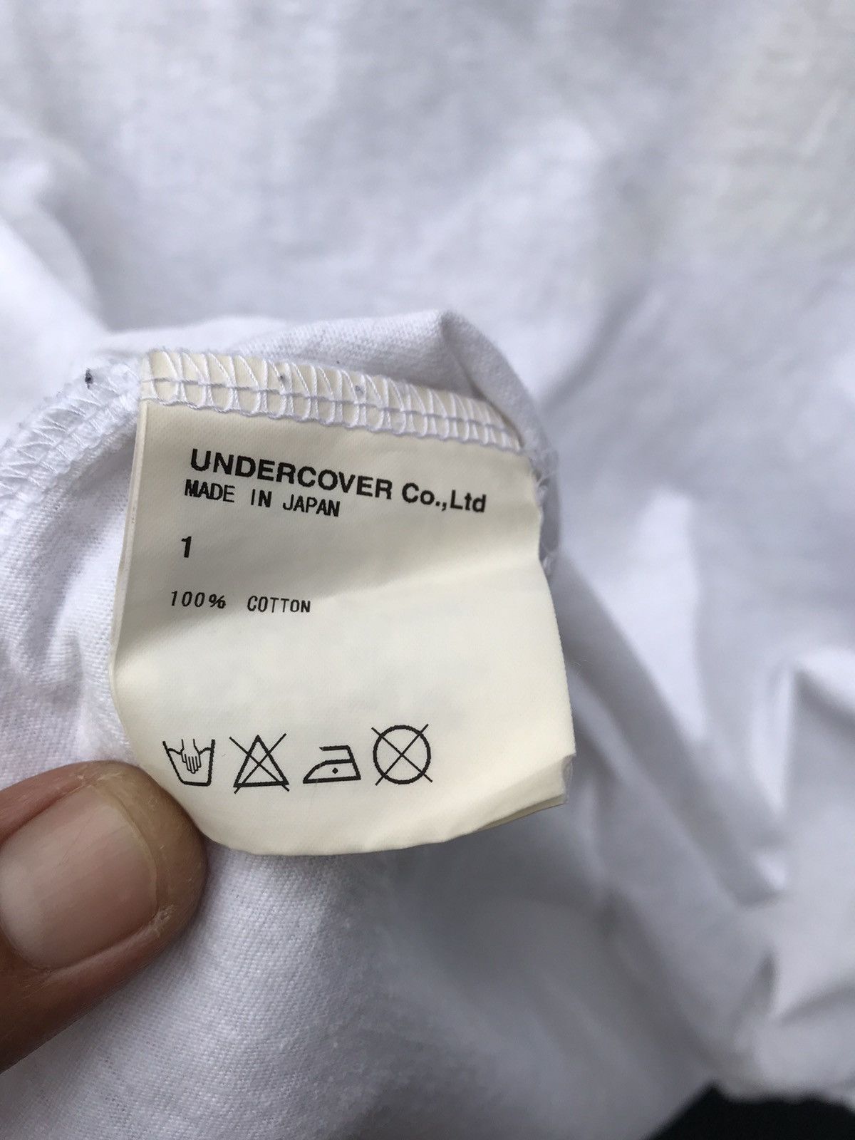Undercover Undercover Johnny Rotten Sex Pistols by Dennis Morris-STAINS Size US S / EU 44-46 / 1 - 15 Thumbnail