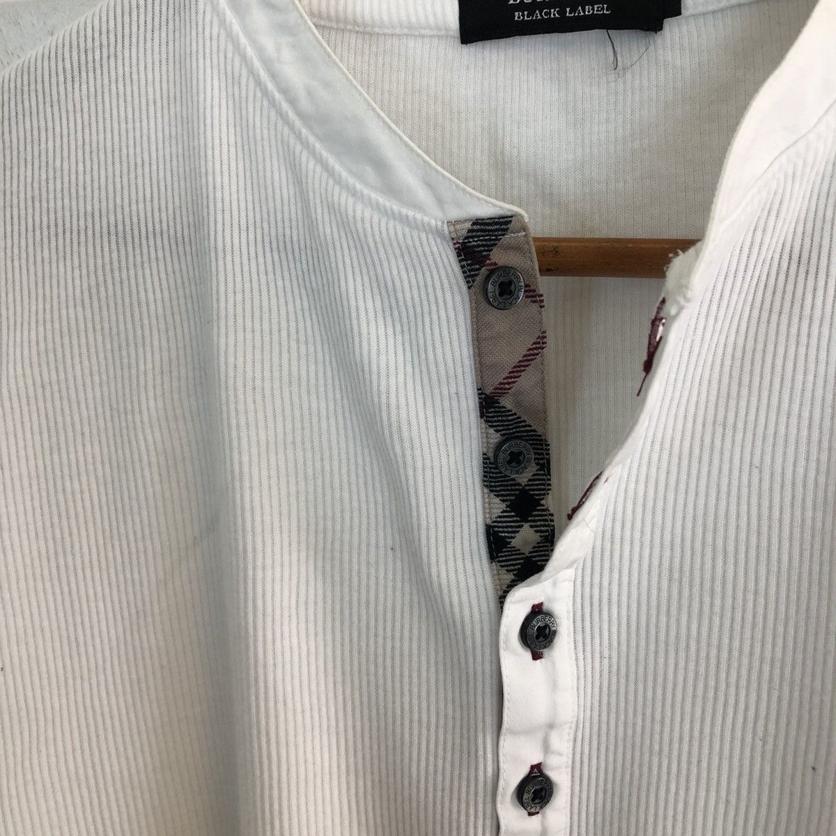 Burberry VINTAGE BURBERRY BLACK LABEL NOVA CHECK LONG SLEEVE Size US L / EU 52-54 / 3 - 10 Thumbnail