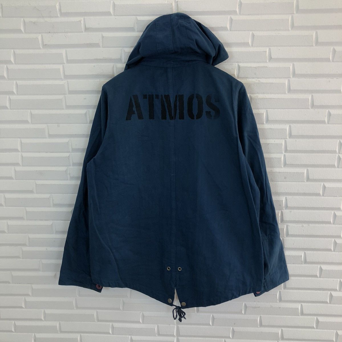 Vintage VINTAGE ATMOS HOODIE BIG LOGO JAPAN Size US XL / EU 56 / 4 - 2 Thumbnail