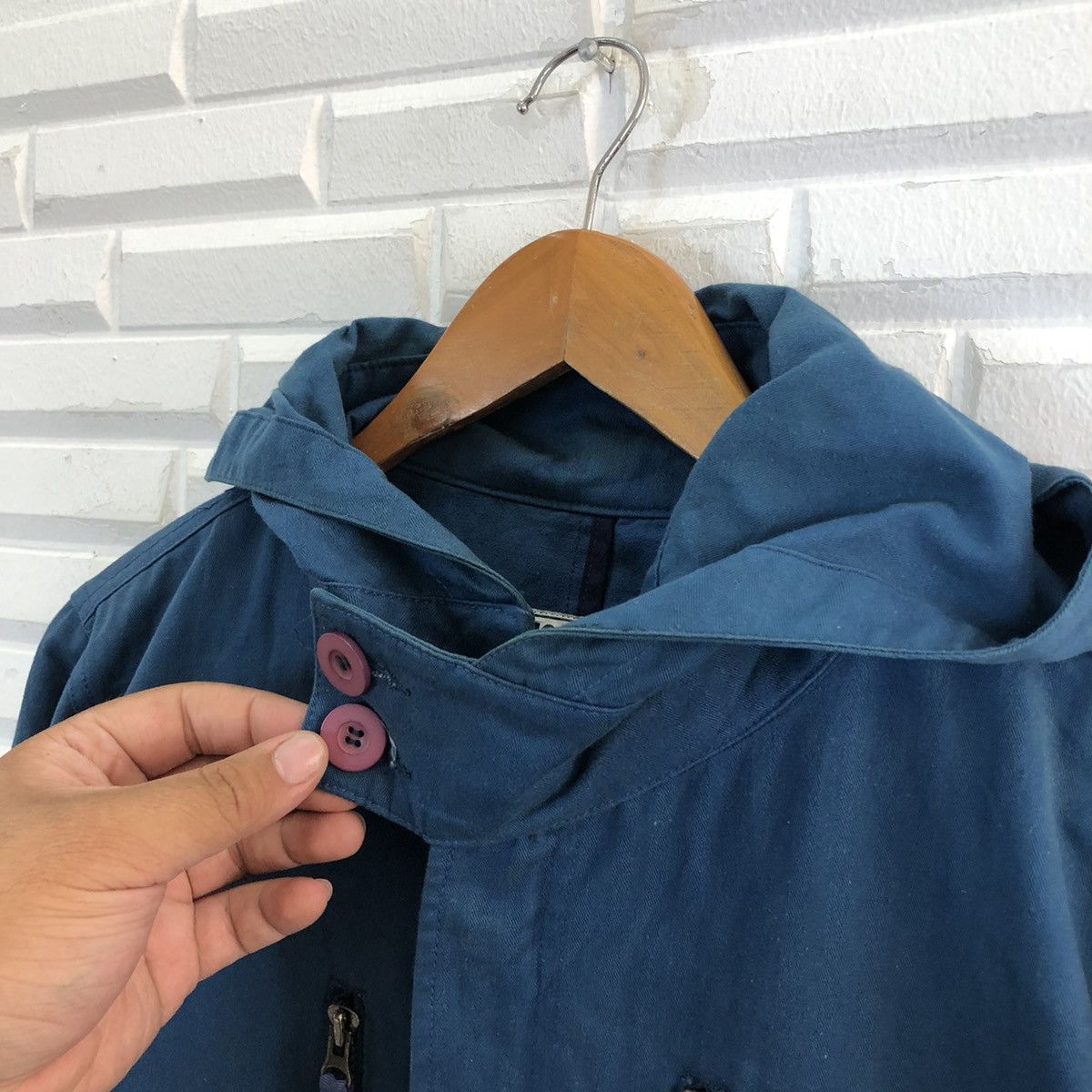 Vintage VINTAGE ATMOS HOODIE BIG LOGO JAPAN Size US XL / EU 56 / 4 - 8 Thumbnail