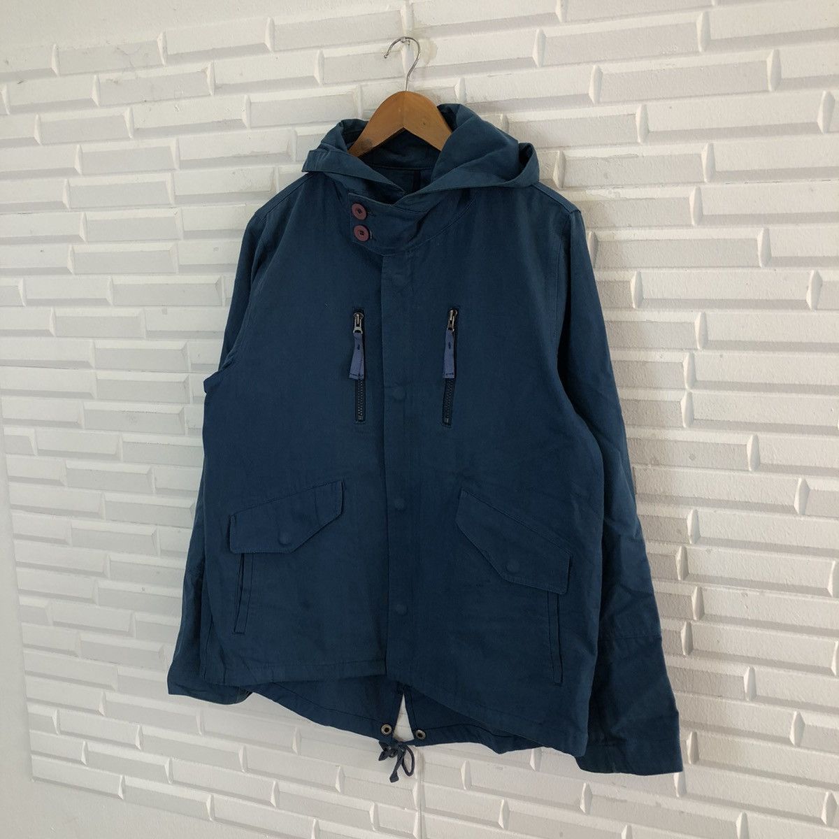 Vintage VINTAGE ATMOS HOODIE BIG LOGO JAPAN Size US XL / EU 56 / 4 - 3 Thumbnail