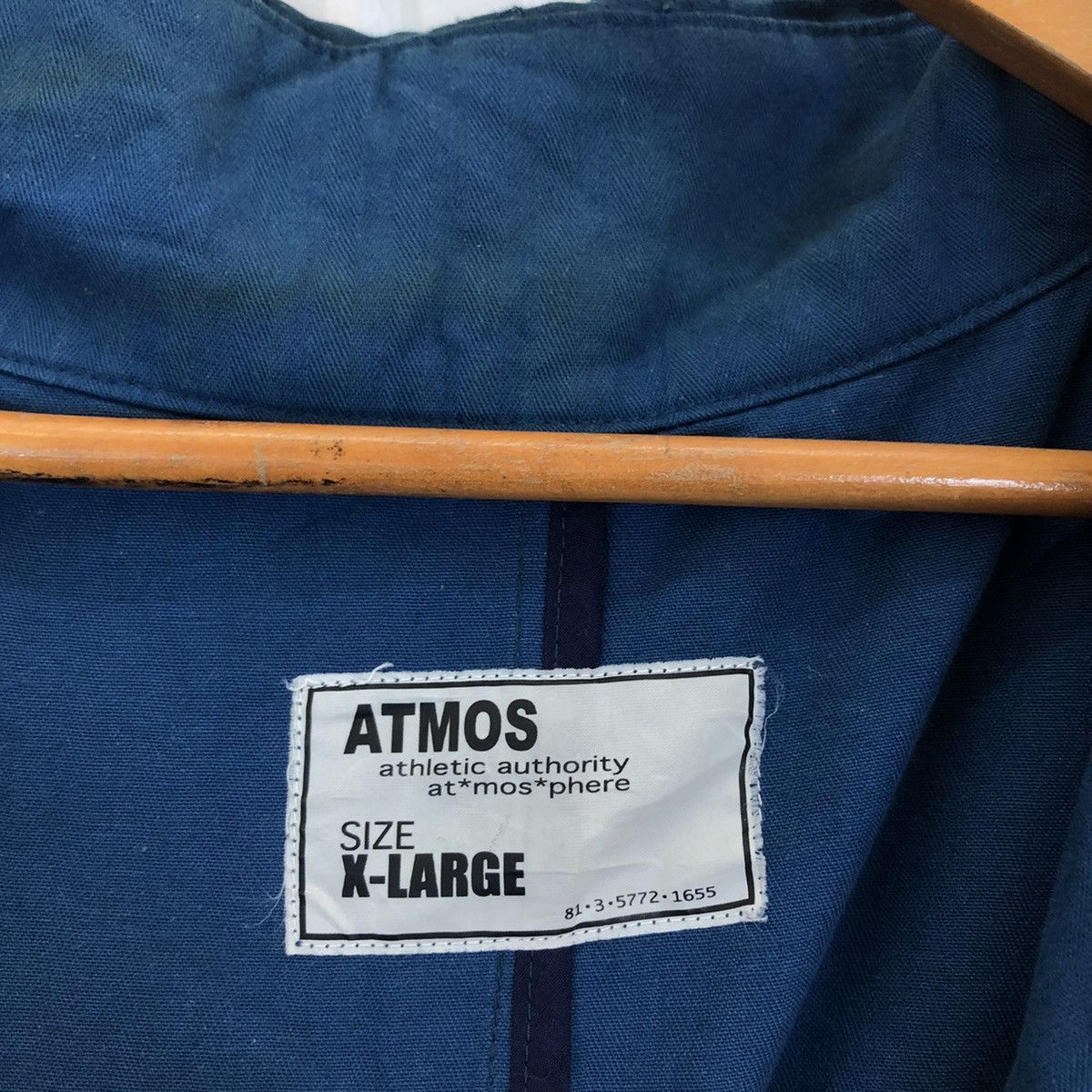 Vintage VINTAGE ATMOS HOODIE BIG LOGO JAPAN Size US XL / EU 56 / 4 - 10 Thumbnail