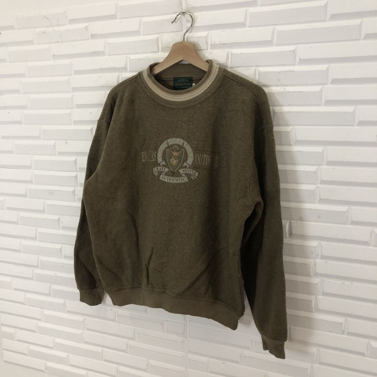 Japanese Brand VINTAGE CRAFT MOVIE ENRICHES OUTDOOR BIG LOGO SWEATSHIRT Size US M / EU 48-50 / 2 - 2 Thumbnail