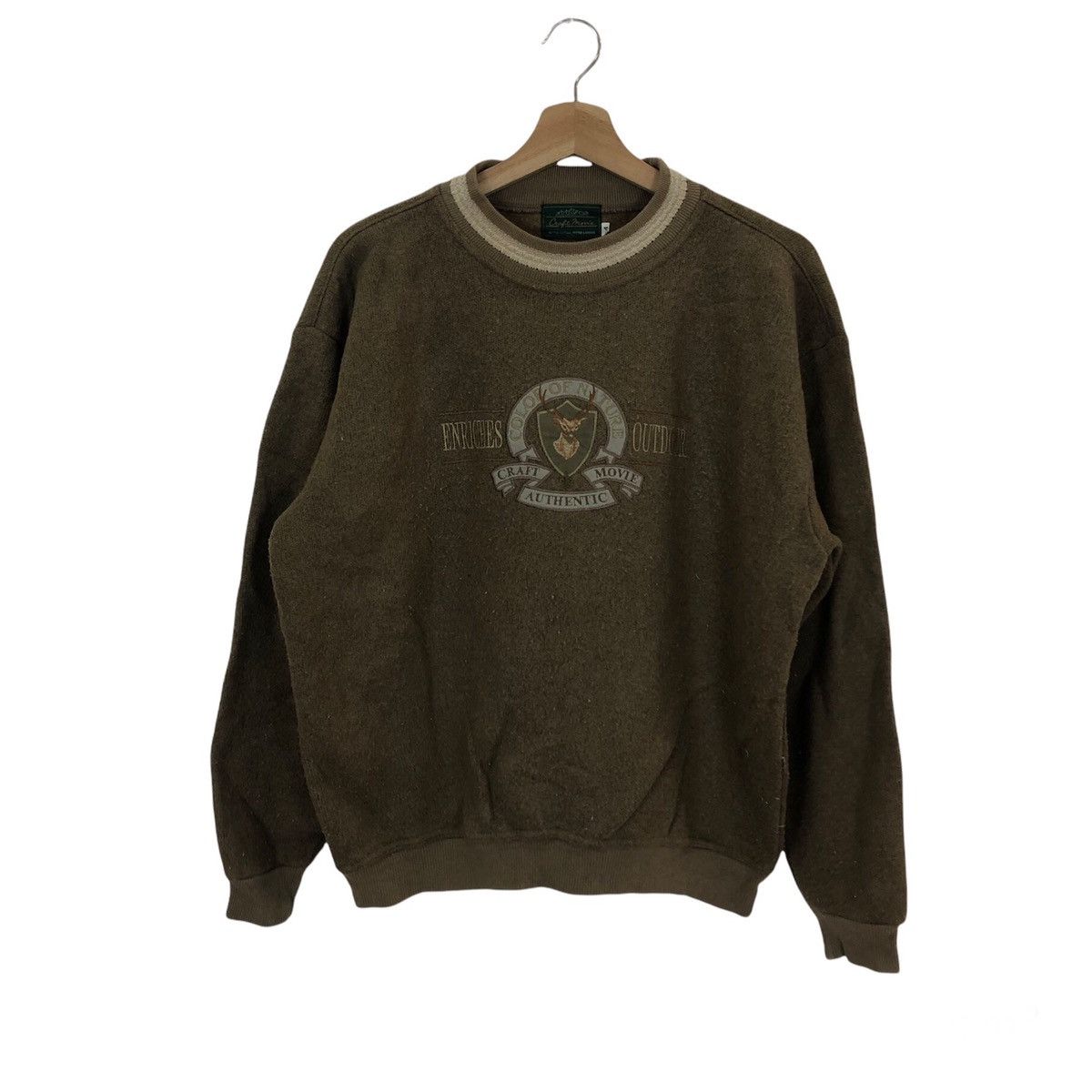 VINTAGE CRAFT MOVIE ENRICHES OUTDOOR BIG LOGO SWEATSHIRT