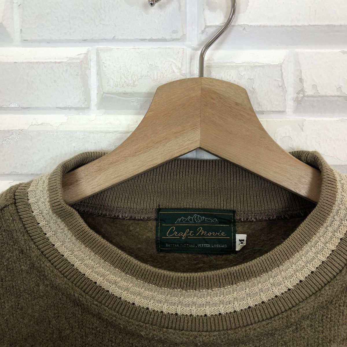 Japanese Brand VINTAGE CRAFT MOVIE ENRICHES OUTDOOR BIG LOGO SWEATSHIRT Size US M / EU 48-50 / 2 - 7 Thumbnail