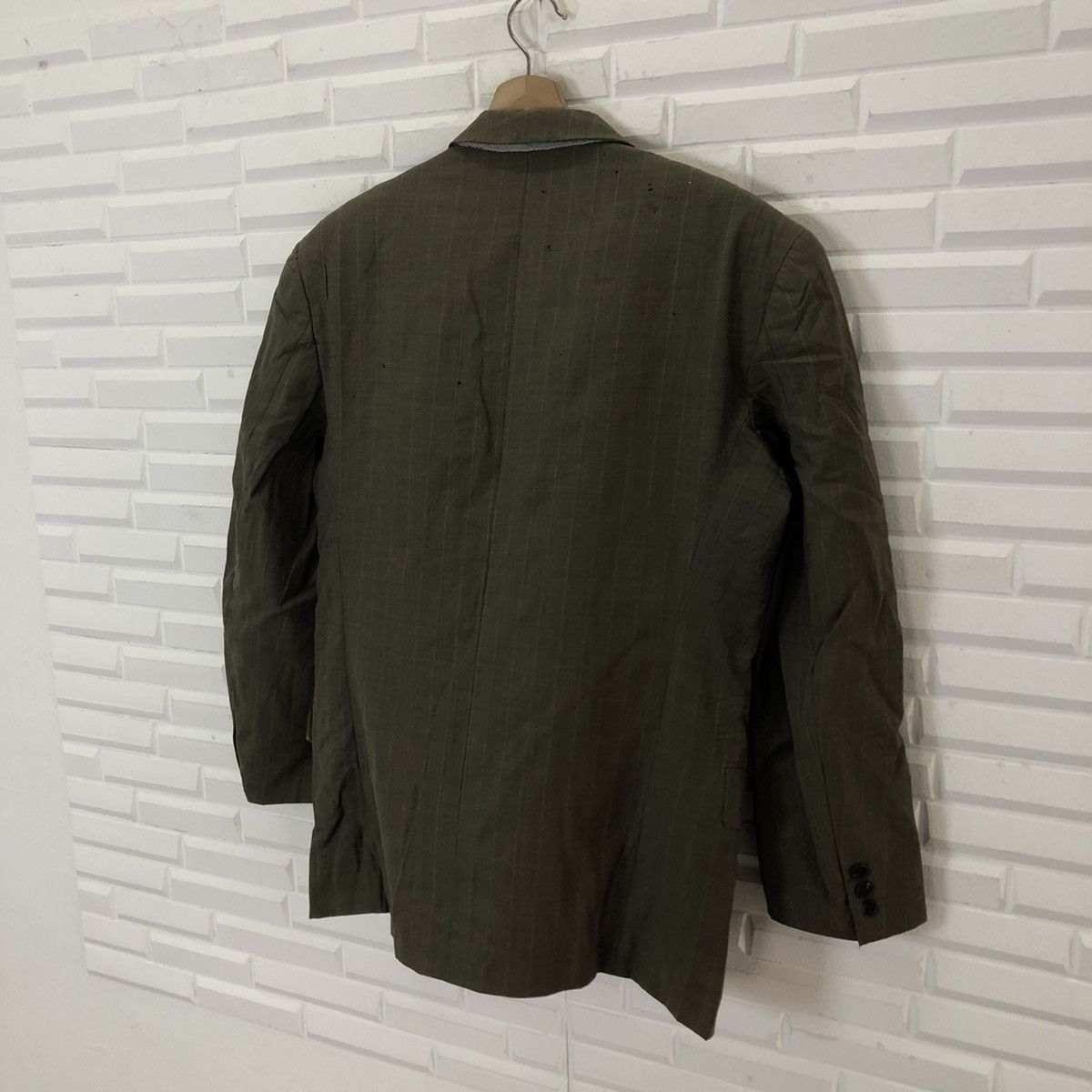 Y's for Men TRUE VINTAGE DISTRESSED LQ Y'S FOR MEN SRRIPED COAT Size US M / EU 48-50 / 2 - 7 Thumbnail