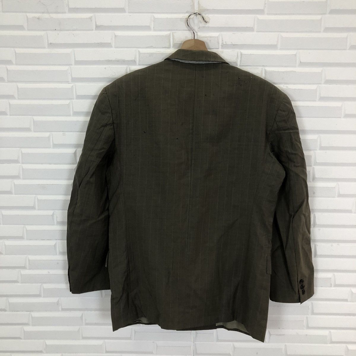 Y's for Men TRUE VINTAGE DISTRESSED LQ Y'S FOR MEN SRRIPED COAT Size US M / EU 48-50 / 2 - 6 Thumbnail