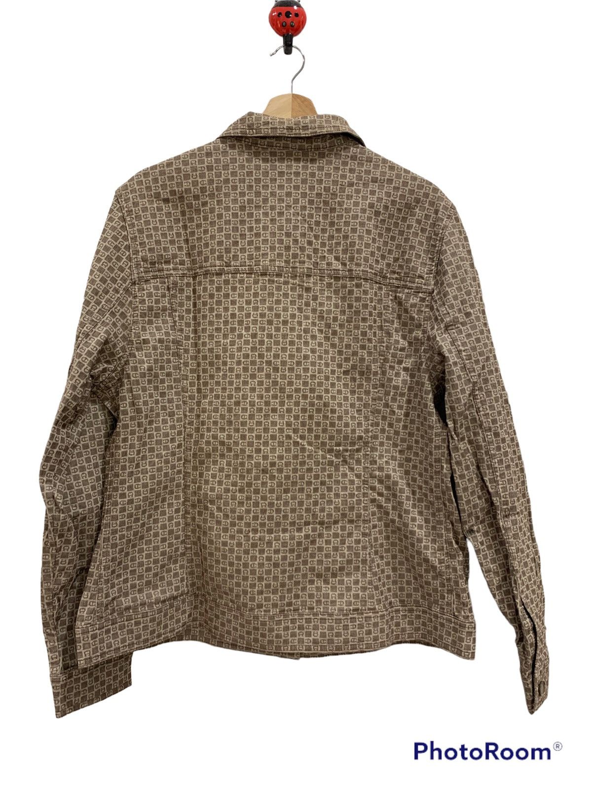 Aigner Aigner Monogram Trucker Jacket L Size US L / EU 52-54 / 3 - 7 Thumbnail