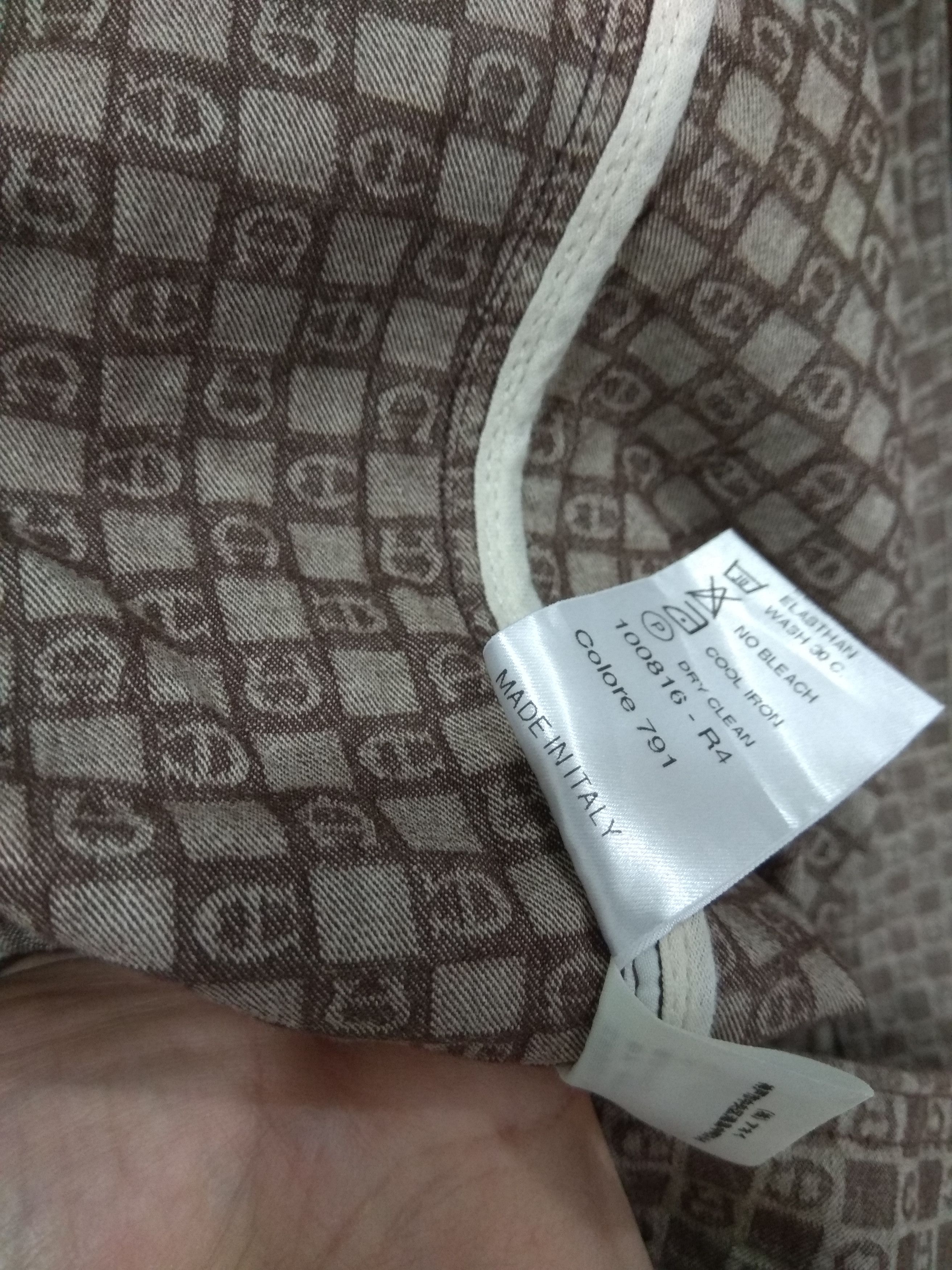 Aigner Aigner Monogram Trucker Jacket L Size US L / EU 52-54 / 3 - 11 Thumbnail