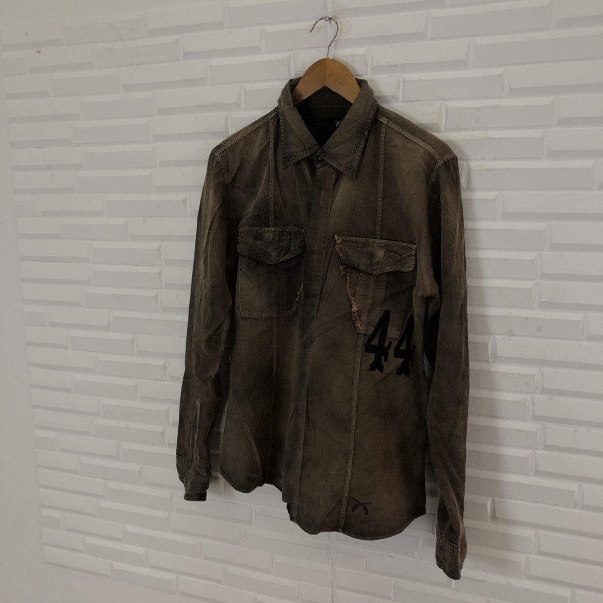Japanese Brand VINTAGE ROAR DISTRESSED DESIGN WORKER Size US M / EU 48-50 / 2 - 8 Thumbnail