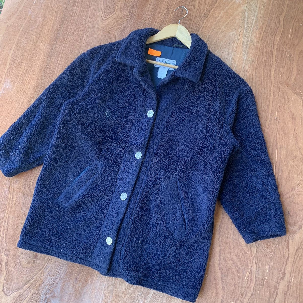 L.L. Bean × Vintage Vintage L.L. BEAN button up fleece jacket Size US L / EU 52-54 / 3 - 2 Thumbnail