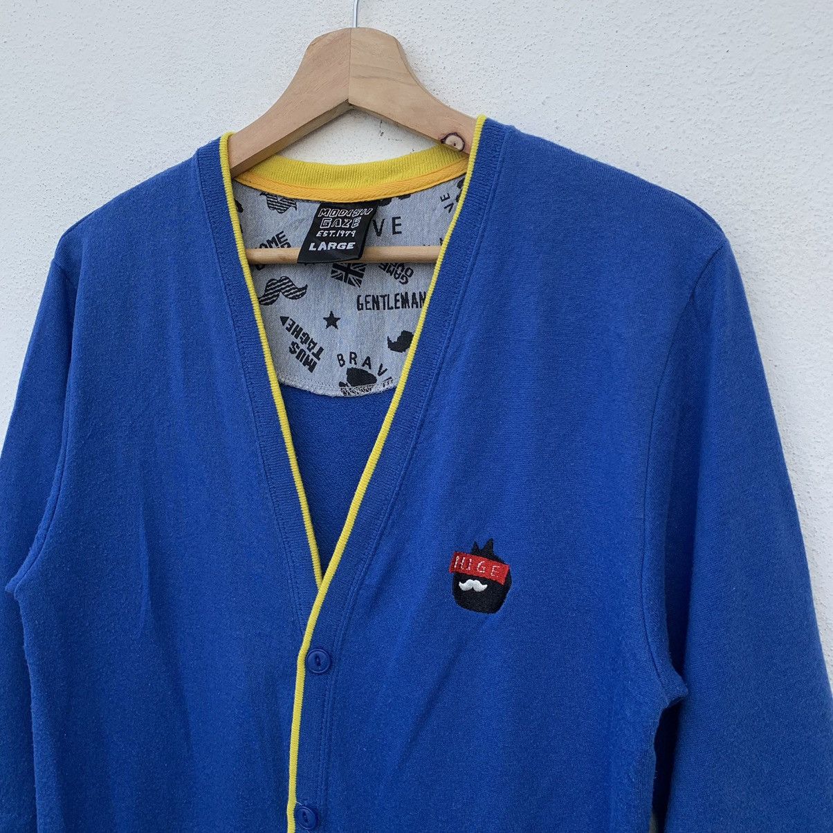 Japanese Brand VINTAGE MODISH GAZE LIGHT CARDIGAN JAPAN Size US L / EU 52-54 / 3 - 2 Thumbnail