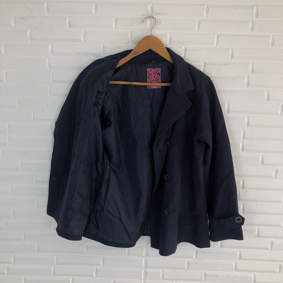 Vintage DOUBLE BREAST FIORUCCI RARE DESIGNER Size US M / EU 48-50 / 2 - 8 Thumbnail