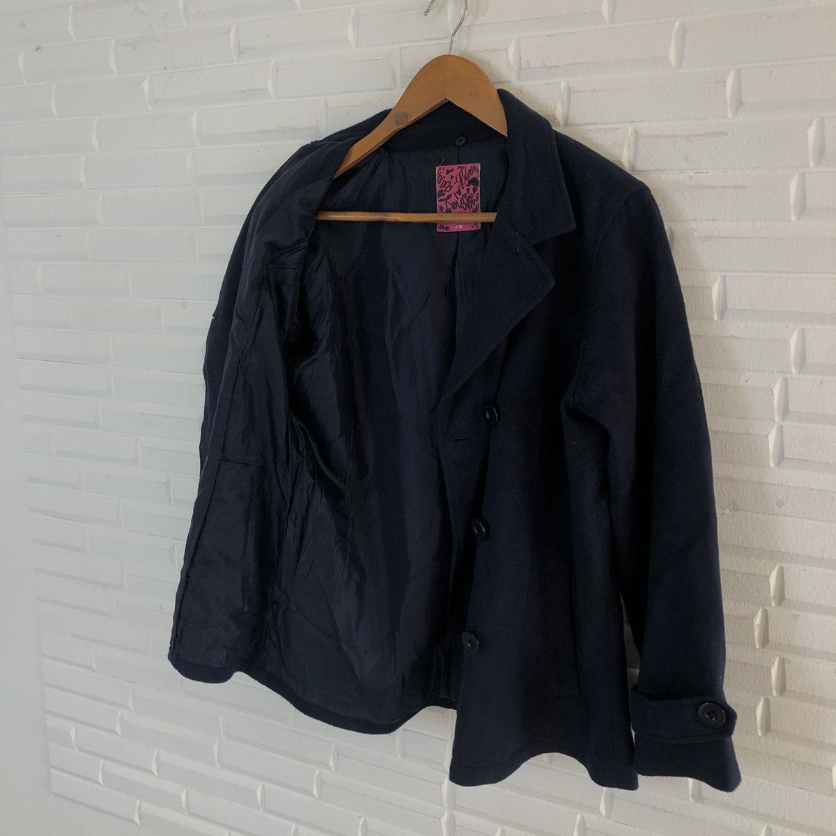 Vintage DOUBLE BREAST FIORUCCI RARE DESIGNER Size US M / EU 48-50 / 2 - 9 Thumbnail