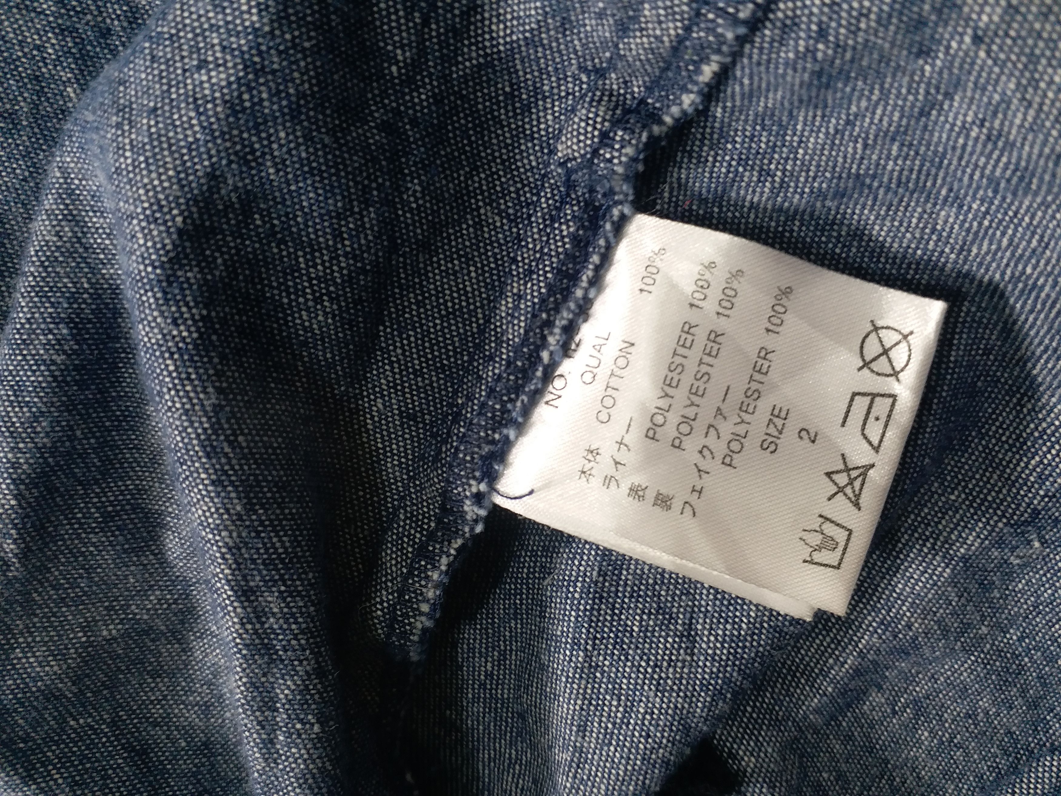 Japanese Brand ❌FINAL DROP-DELETE TODAY💥 Denim Blue Parka Fish Tail sz L Size US L / EU 52-54 / 3 - 4 Thumbnail