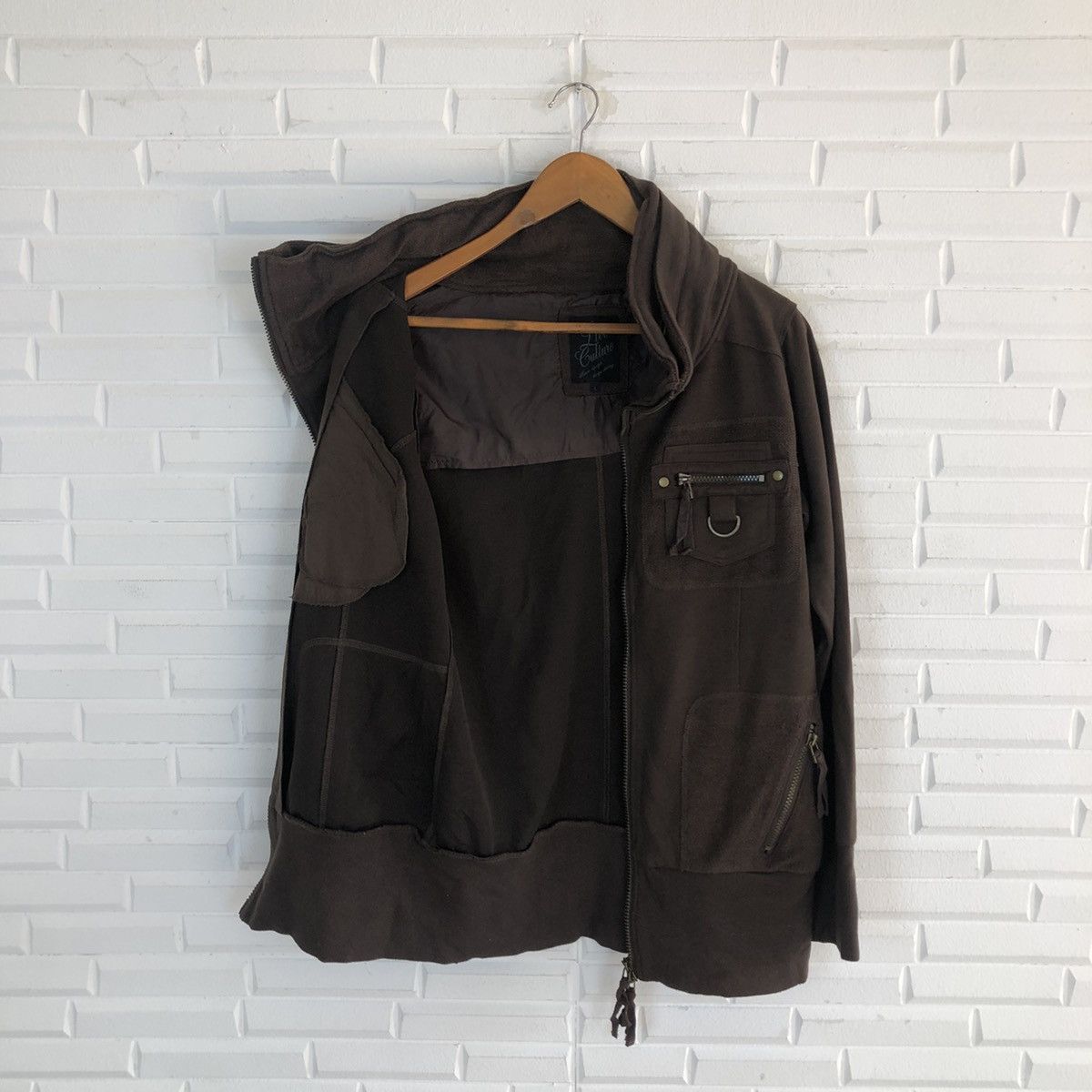 Japanese Brand × Seditionaries PARACHUTE BIKER JACKET LIVE CULTURE CARGO STYLE Size US L / EU 52-54 / 3 - 9 Thumbnail