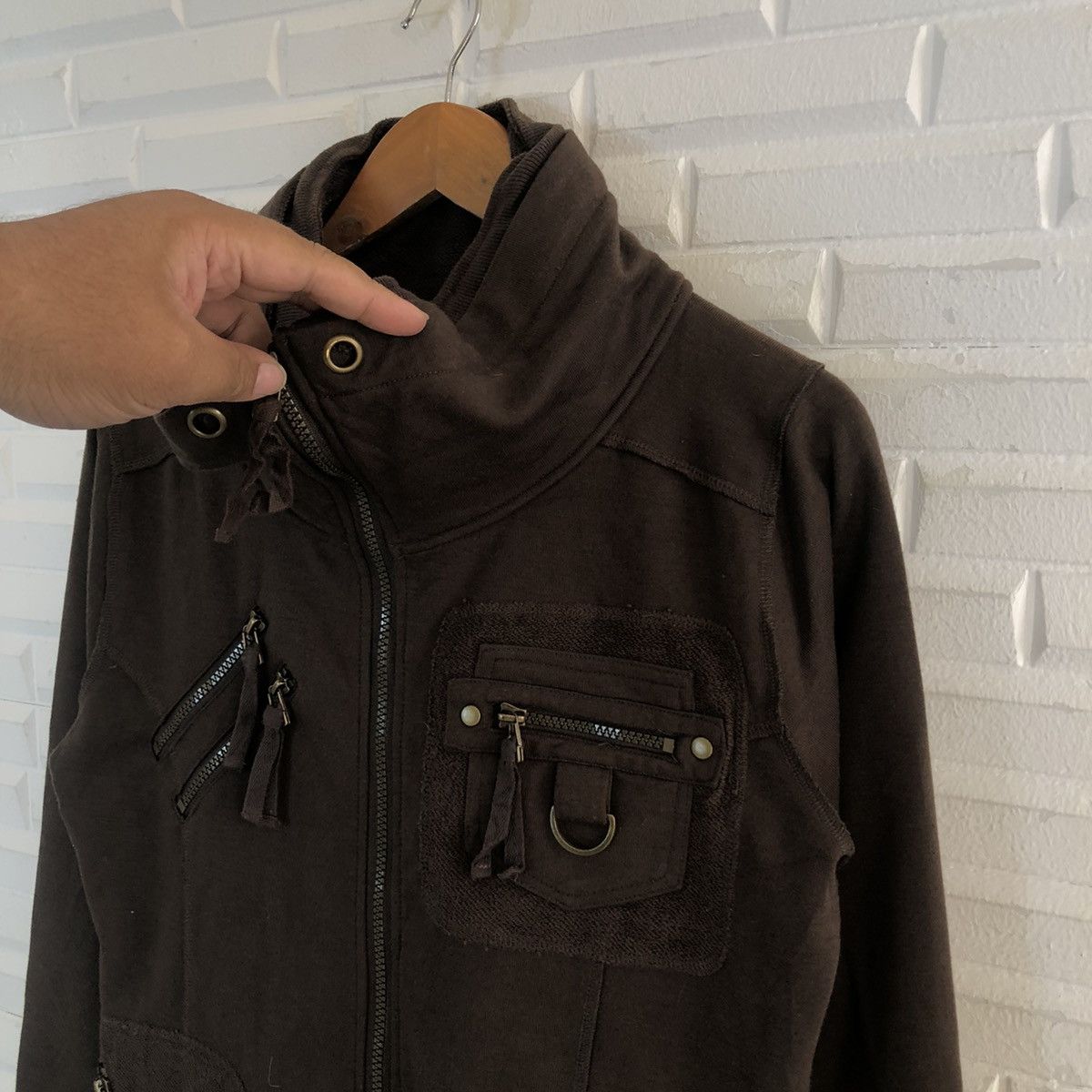 Japanese Brand × Seditionaries PARACHUTE BIKER JACKET LIVE CULTURE CARGO STYLE Size US L / EU 52-54 / 3 - 5 Thumbnail
