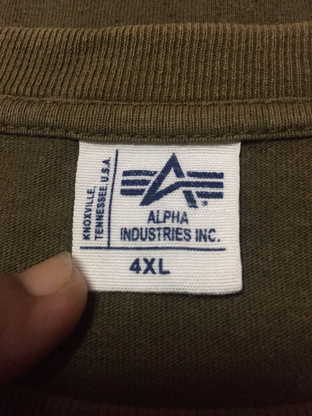 Alpha Industries Alpha Industries Inc Tee Size 4XL Size US XL / EU 56 / 4 - 3 Thumbnail