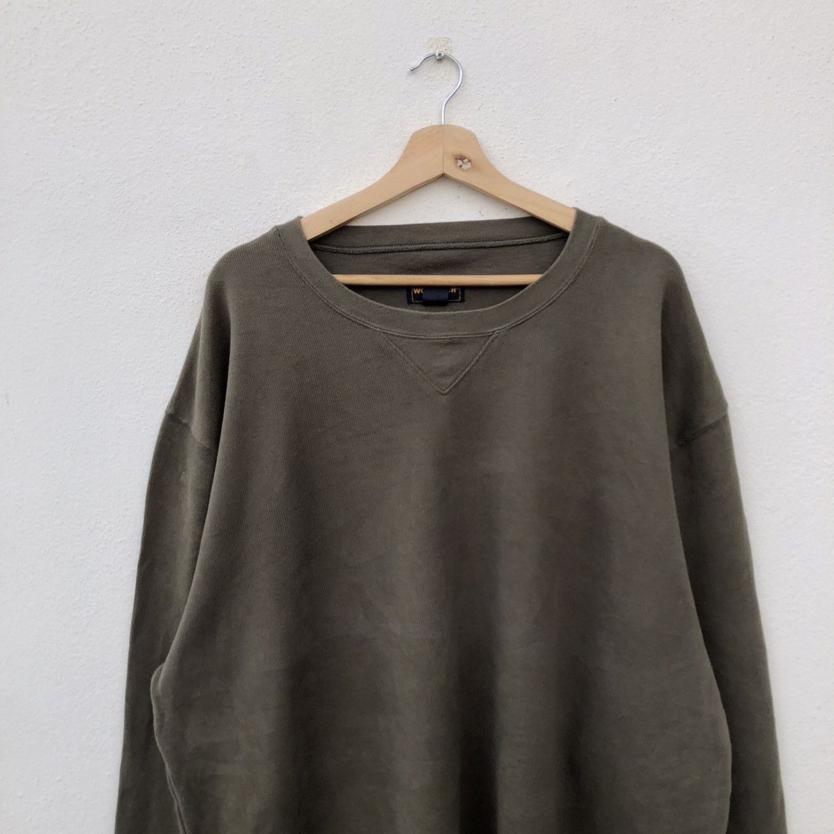 Woolrich Woolen Mills WOOLRICH JOHN RICH AND BROS SWEATSHIRT ARMY DESIGN Size US XXL / EU 58 / 5 - 3 Thumbnail