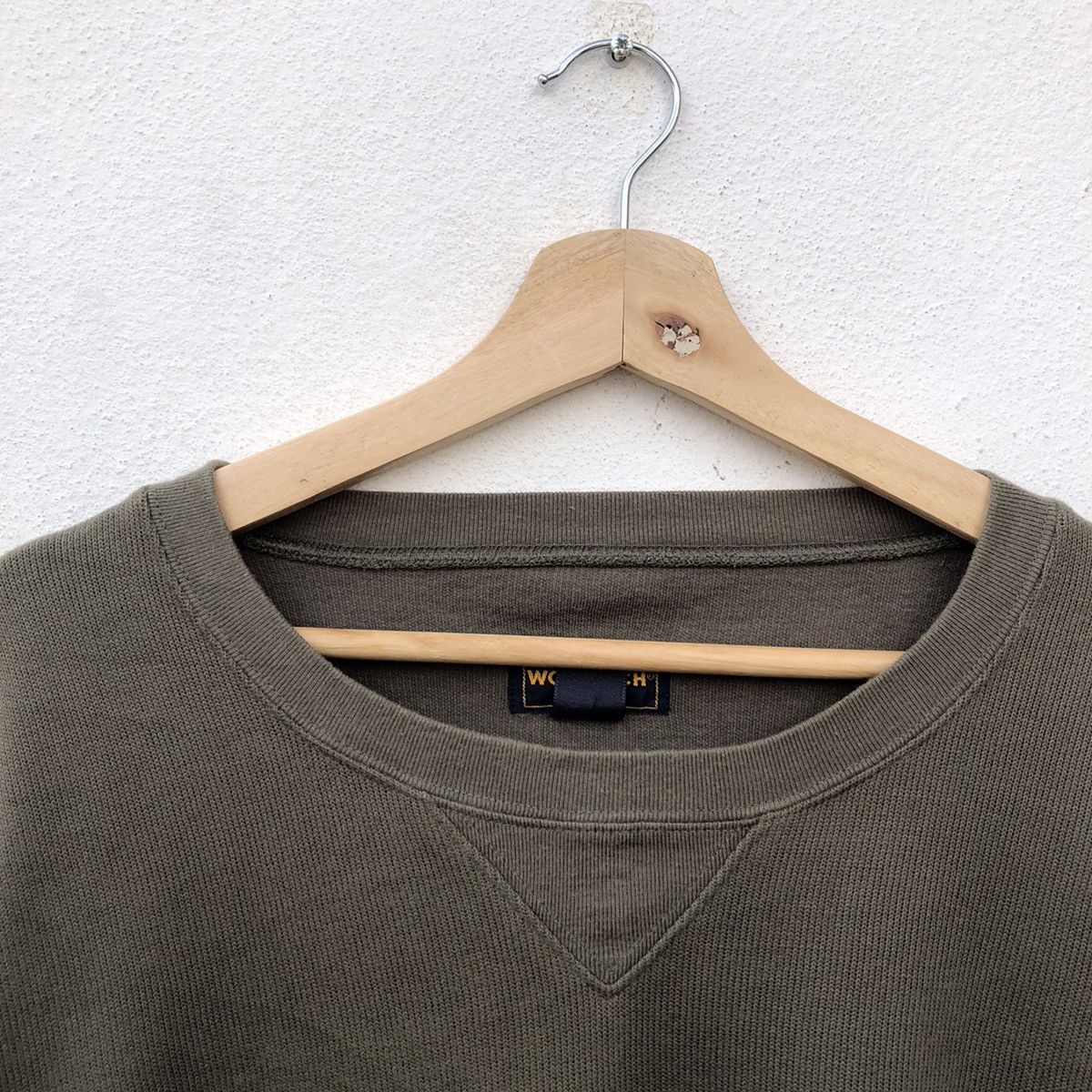 Woolrich Woolen Mills WOOLRICH JOHN RICH AND BROS SWEATSHIRT ARMY DESIGN Size US XXL / EU 58 / 5 - 4 Thumbnail