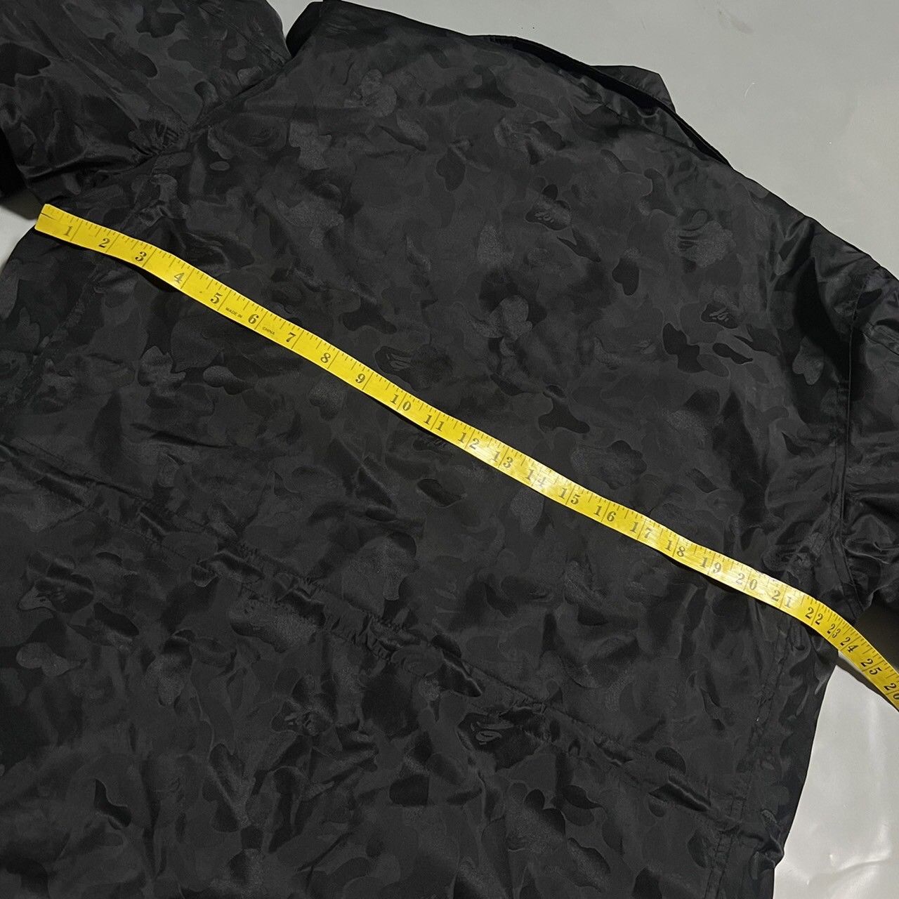 Bape BAPE nylon jacket black camo Size US L / EU 52-54 / 3 - 7 Thumbnail