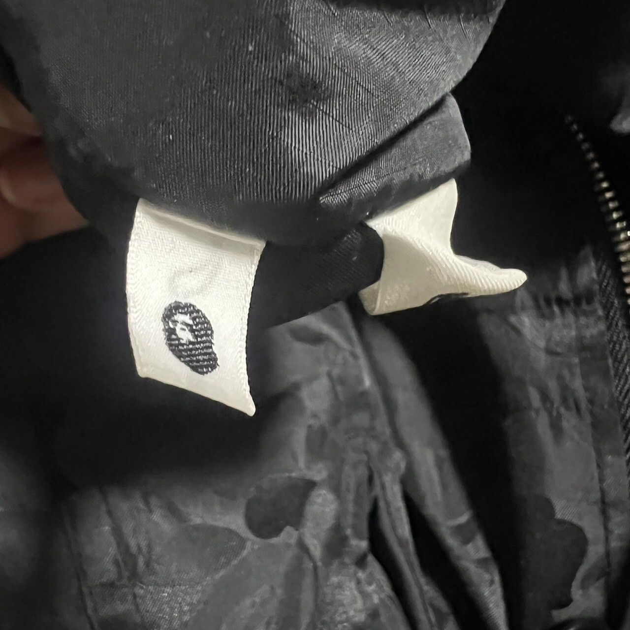 Bape BAPE nylon jacket black camo Size US L / EU 52-54 / 3 - 4 Thumbnail
