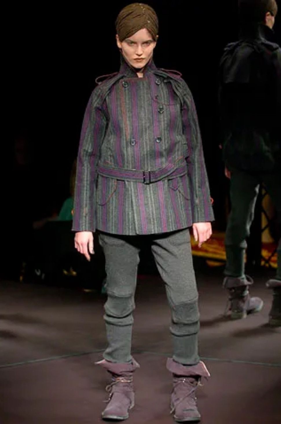 Jun Takahashi × Undercover Undercover AW05 "Arts and Crafts" Runway Bondage Wool Coat Size US S / EU 44-46 / 1 - 4 Thumbnail