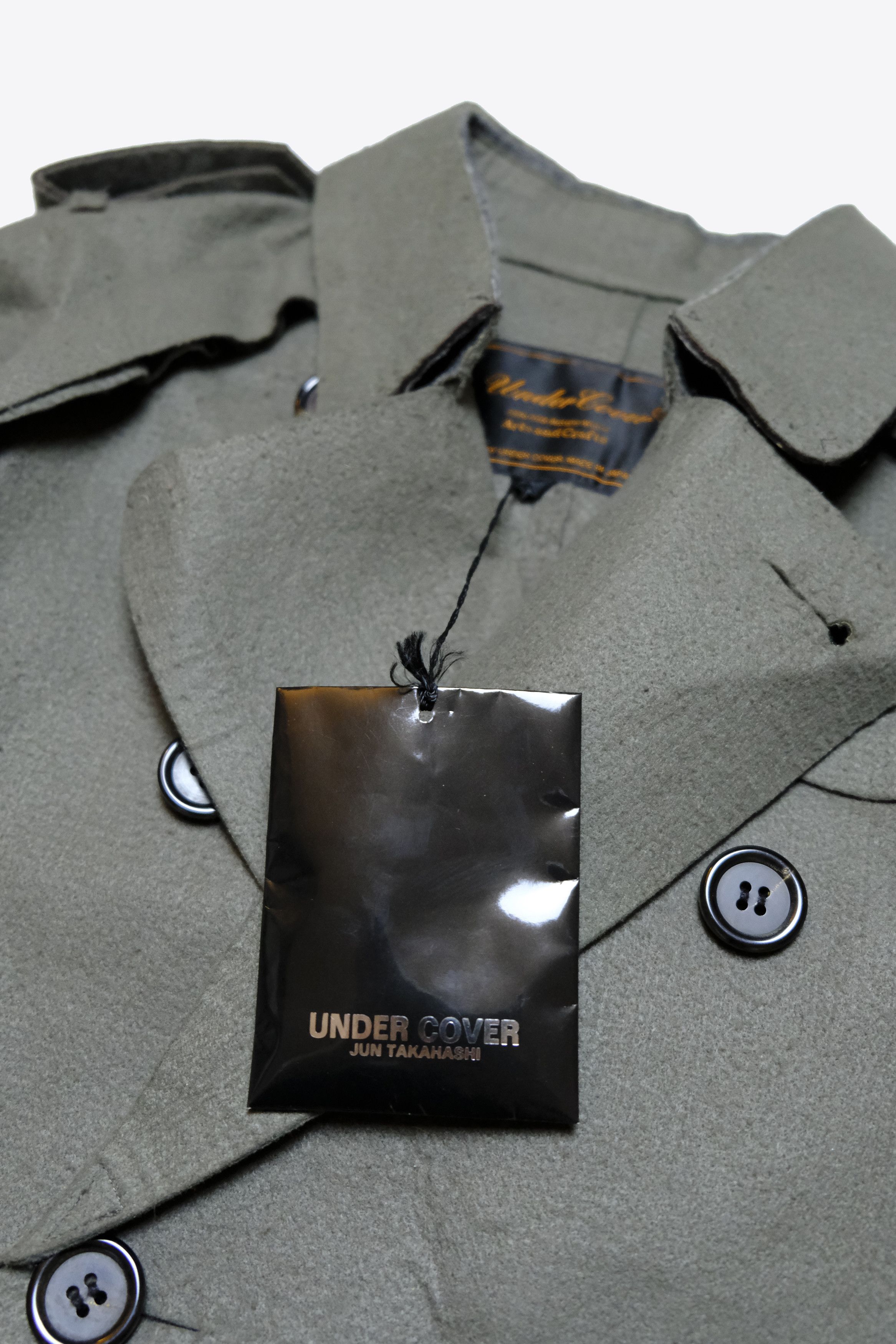 Jun Takahashi × Undercover Undercover AW05 "Arts and Crafts" Runway Bondage Wool Coat Size US S / EU 44-46 / 1 - 10 Thumbnail
