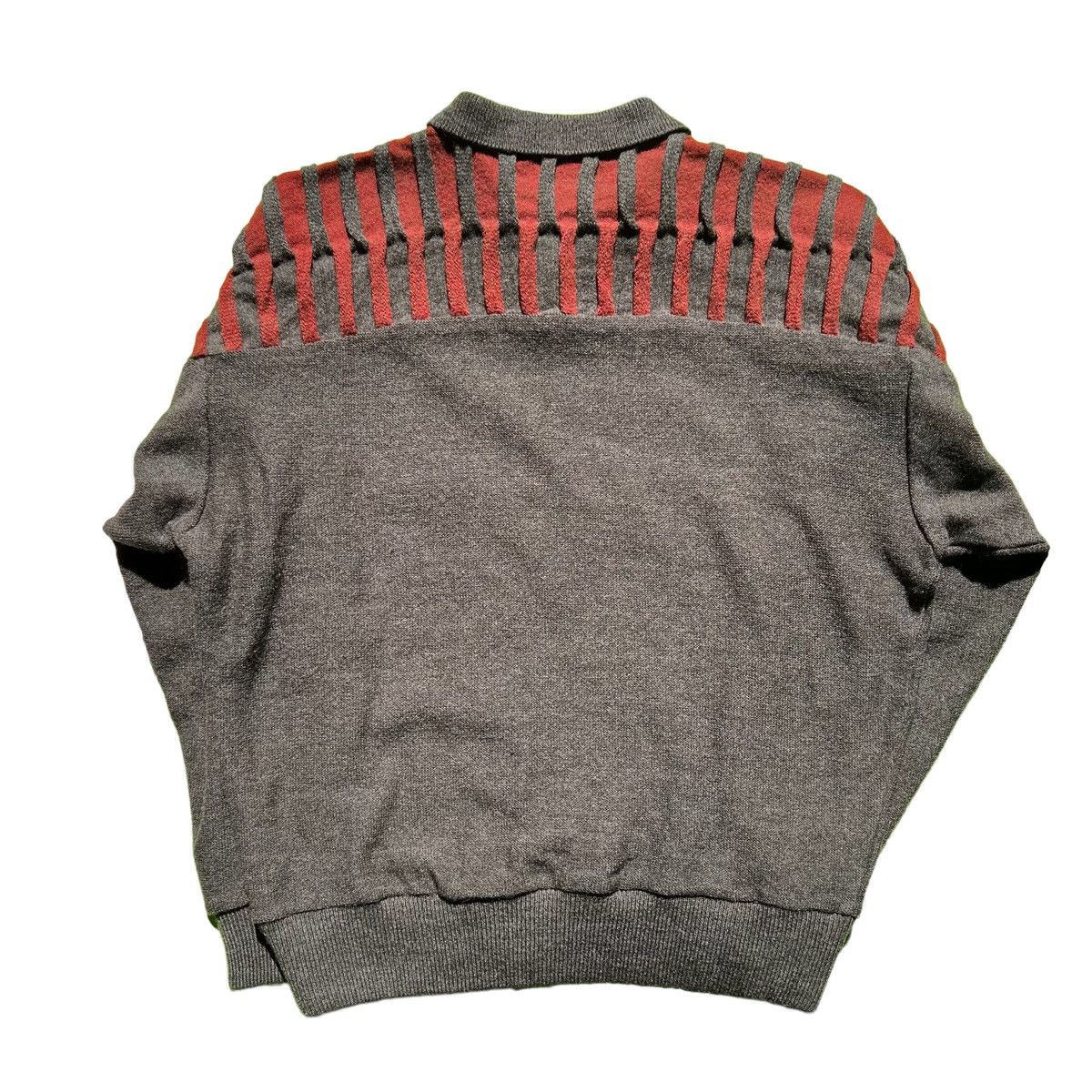 Issey Miyake ISSEY MIYAKE 2000s wool polo shirts Size US L / EU 52-54 / 3 - 6 Thumbnail