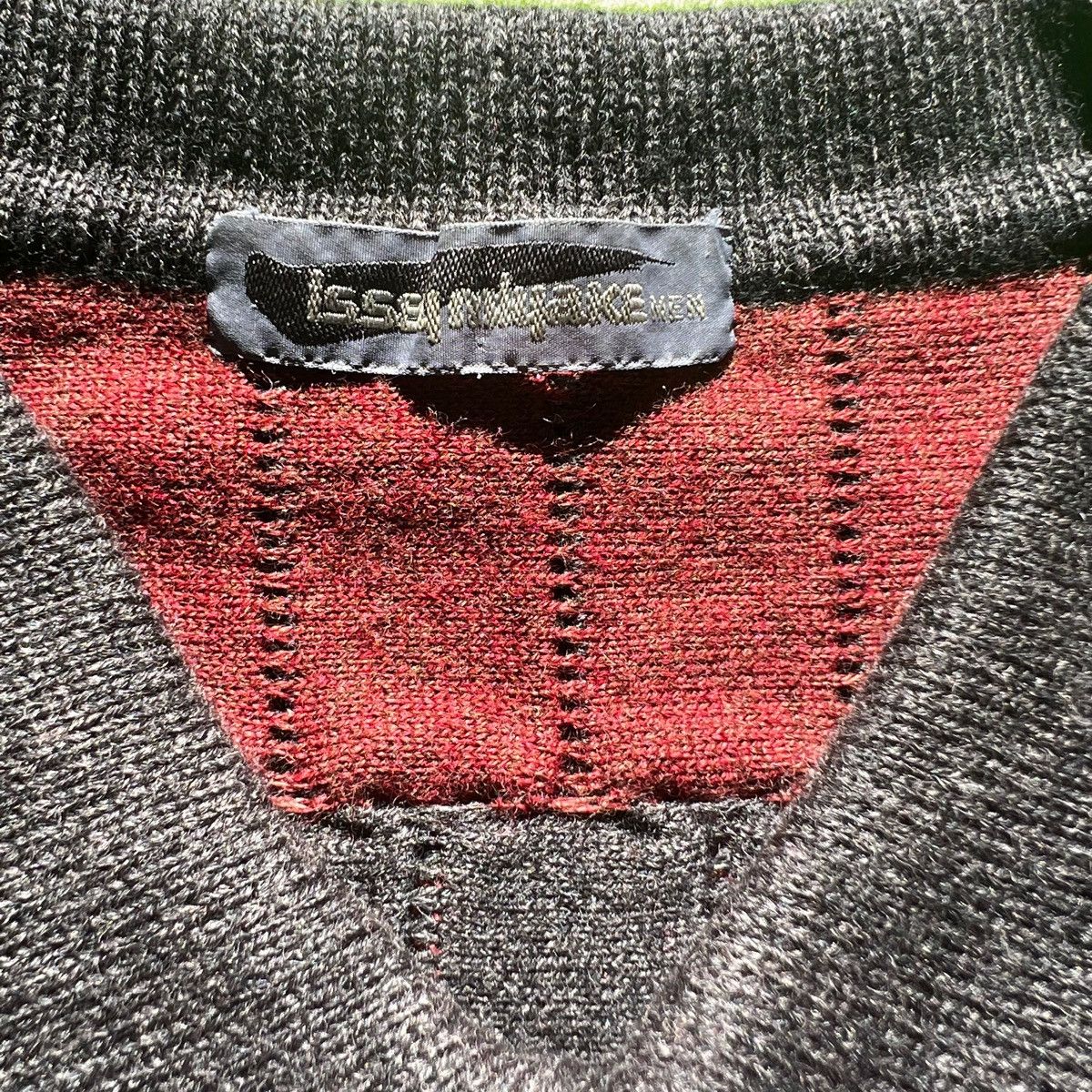 Issey Miyake ISSEY MIYAKE 2000s wool polo shirts Size US L / EU 52-54 / 3 - 3 Thumbnail