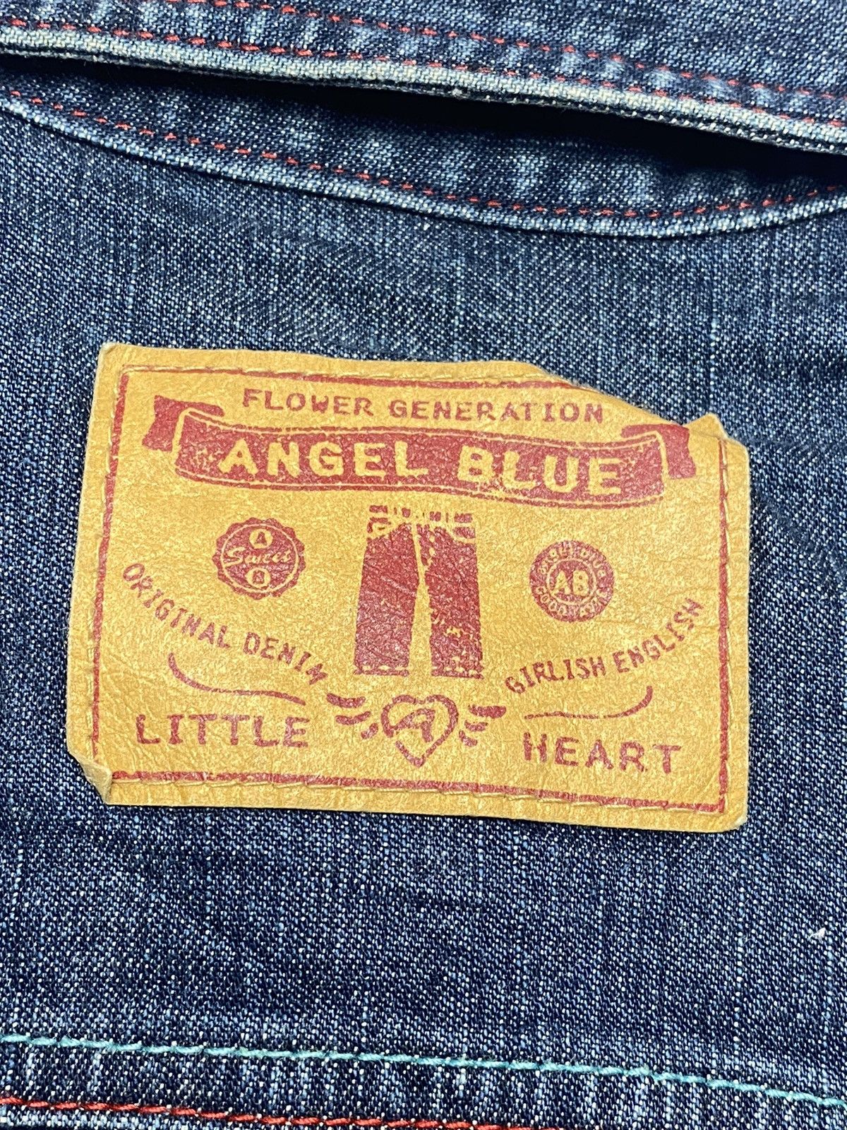 Hysteric Glamour 1990s Angel Blue - Flower Generation Denim Jacket Size US M / EU 48-50 / 2 - 10 Thumbnail
