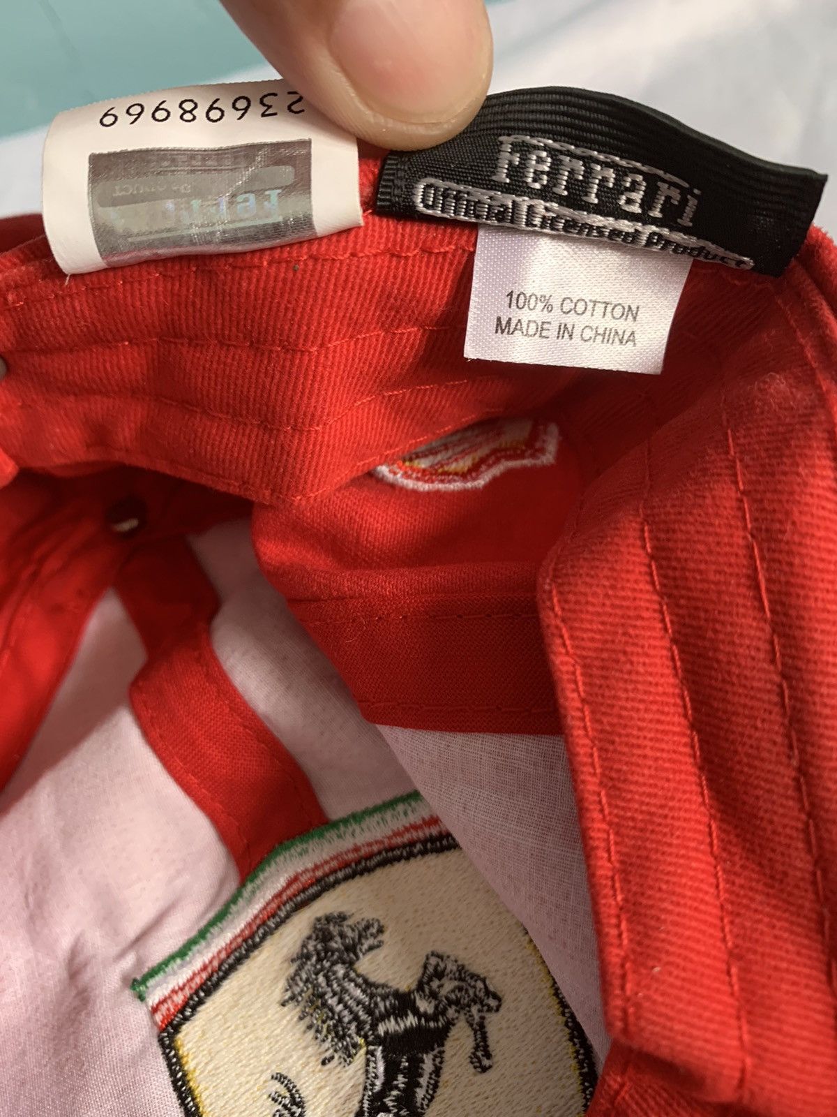 Ferrari × Japanese Brand × Sports Specialties 🇯🇵 Vintage FERRARI SHELL Trucker Cap Size ONE SIZE - 6 Thumbnail