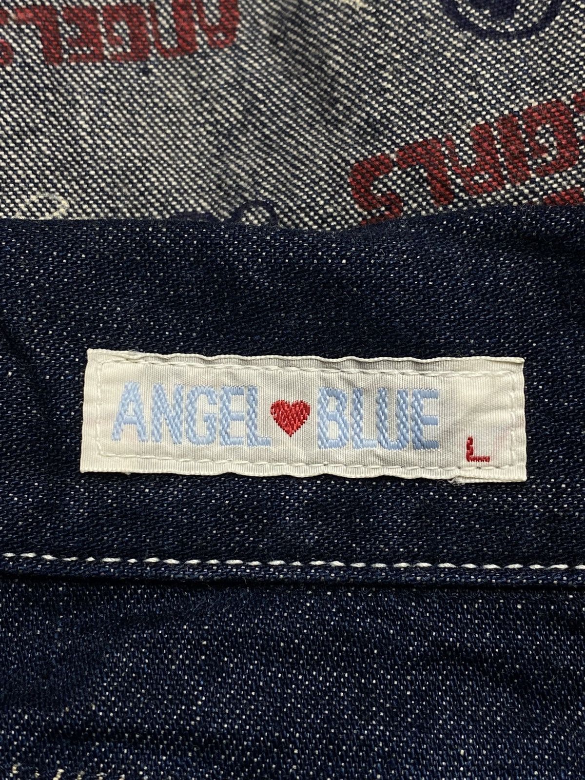 Angel Blue 1990s Angel Blue - Outside Printed Denim Jacket Size US M / EU 48-50 / 2 - 9 Thumbnail