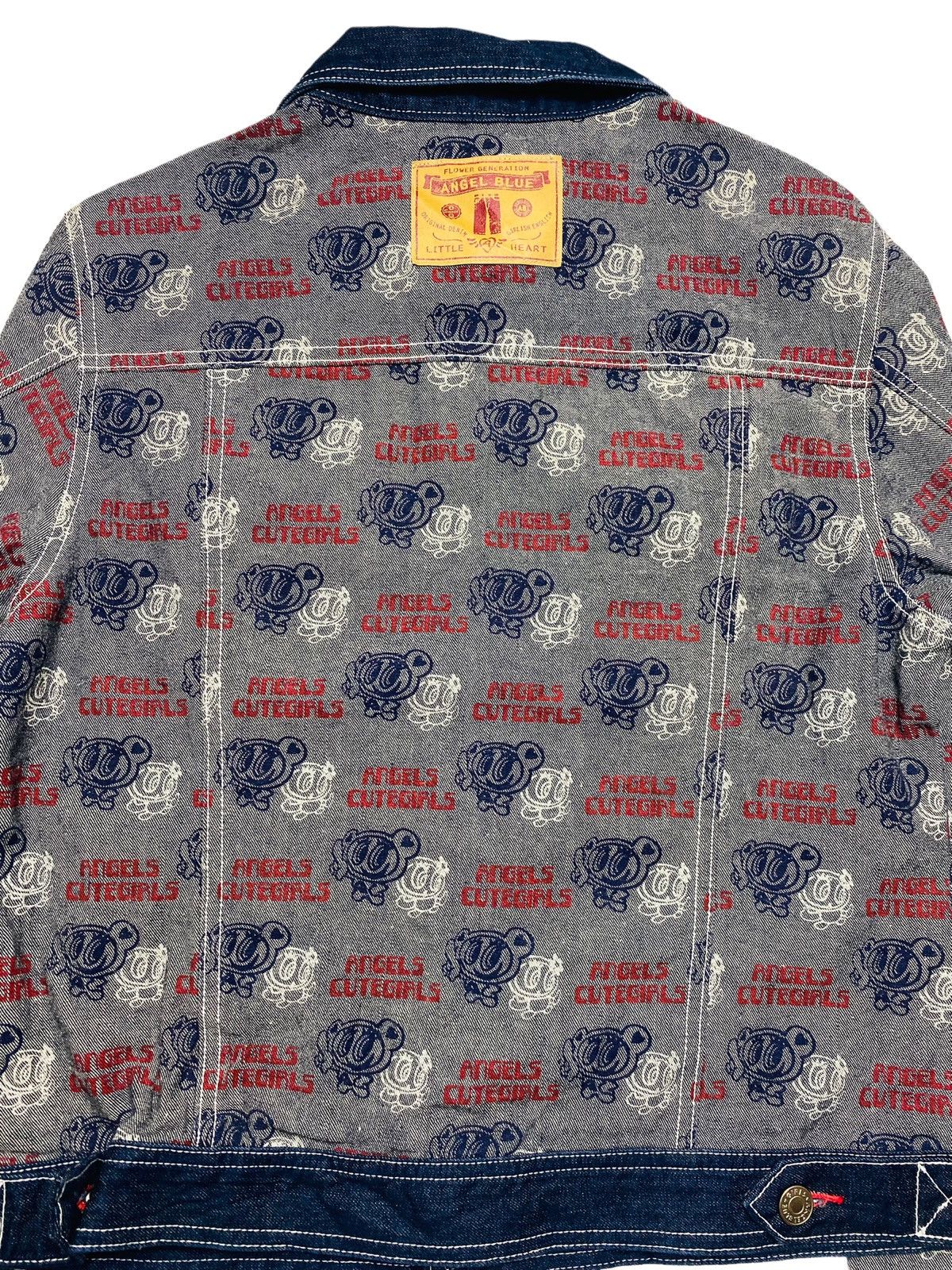 Angel Blue 1990s Angel Blue - Outside Printed Denim Jacket Size US M / EU 48-50 / 2 - 7 Thumbnail