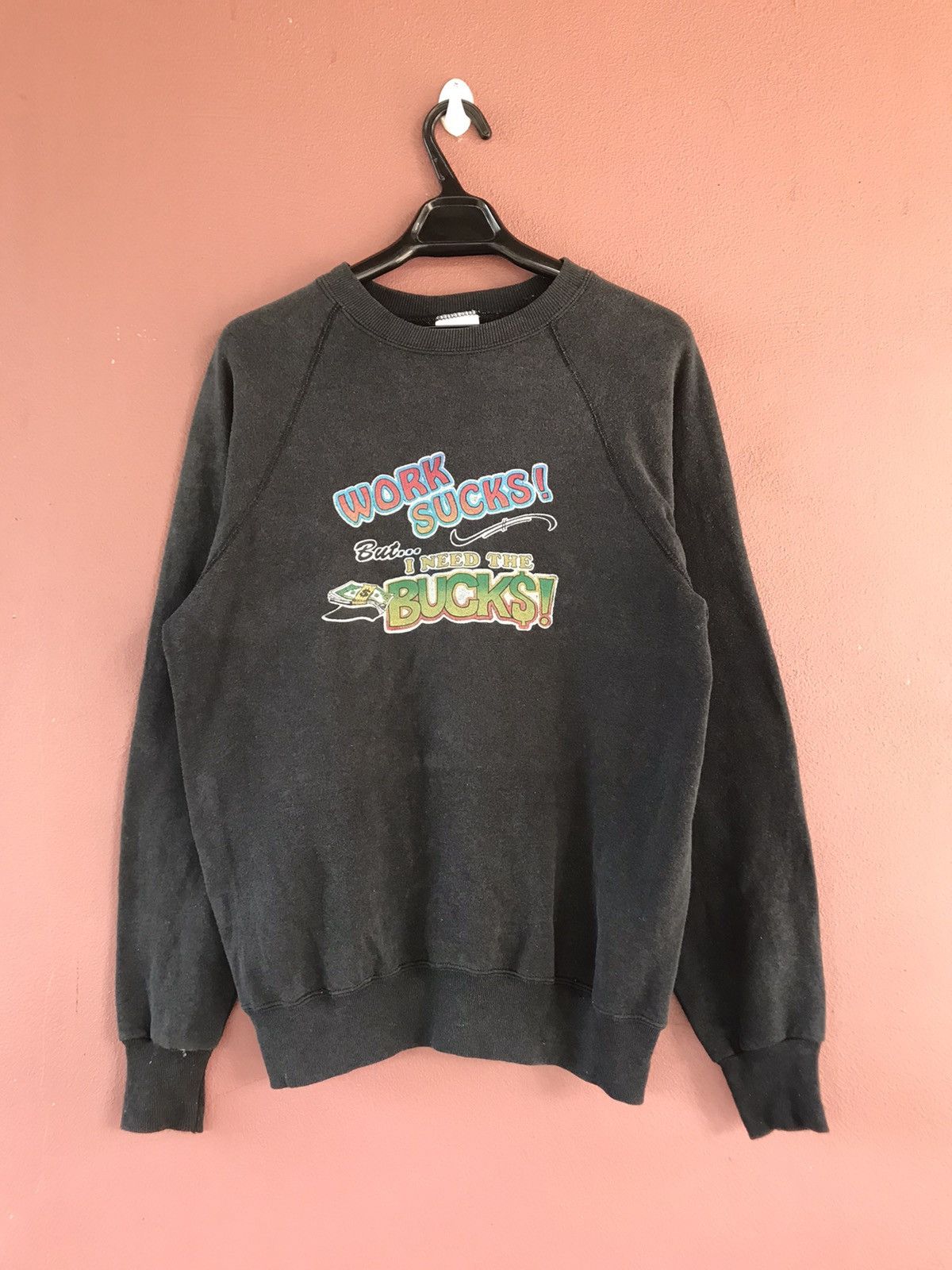 Vintage Work sucks! But i need the bucks! Size US L / EU 52-54 / 3 - 1 Thumbnail