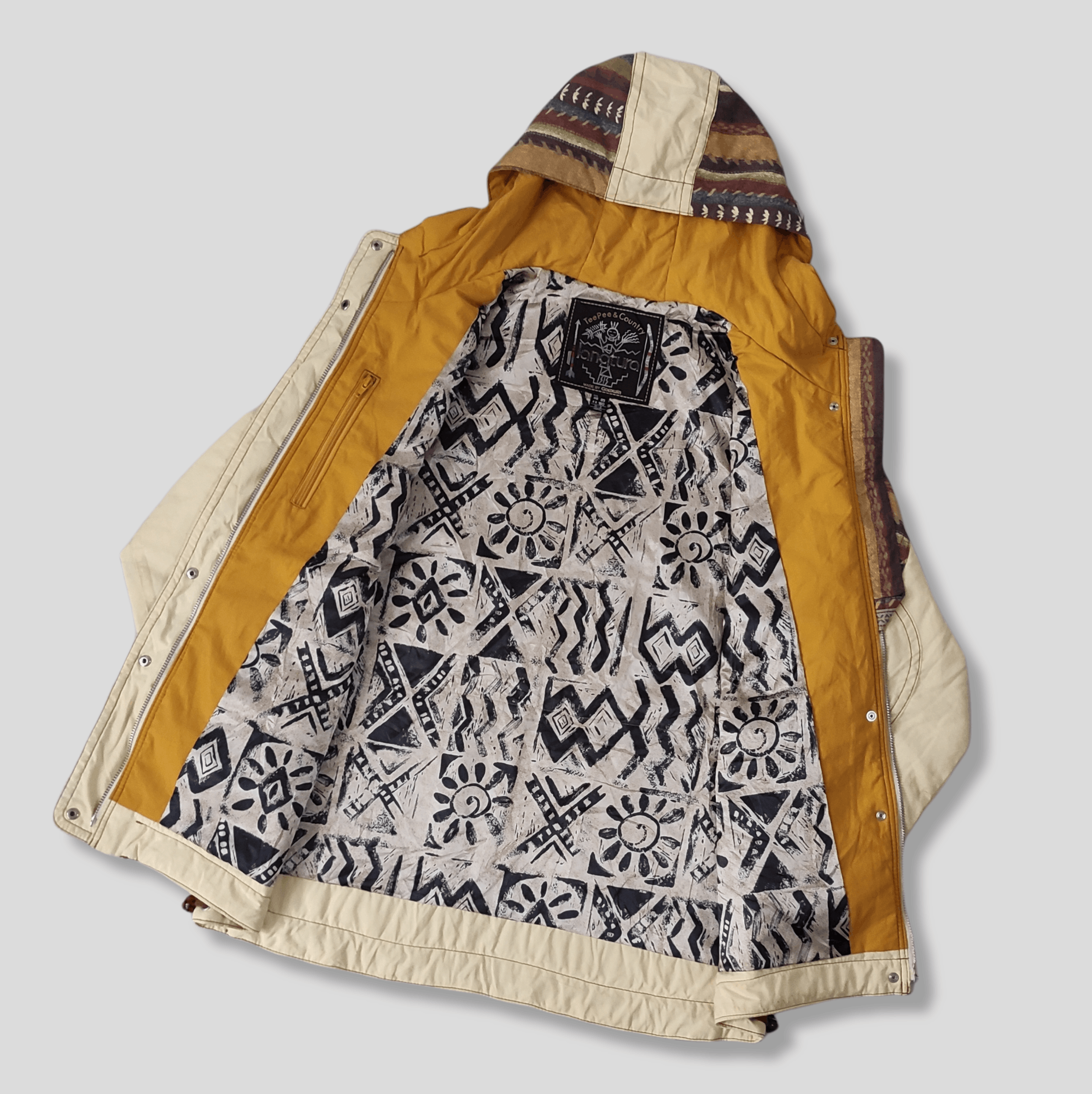 Goldwin 🔥Rare Item🔥 Vintage 90s Lanatura Teepee & Country Jacket Size US L / EU 52-54 / 3 - 8 Thumbnail