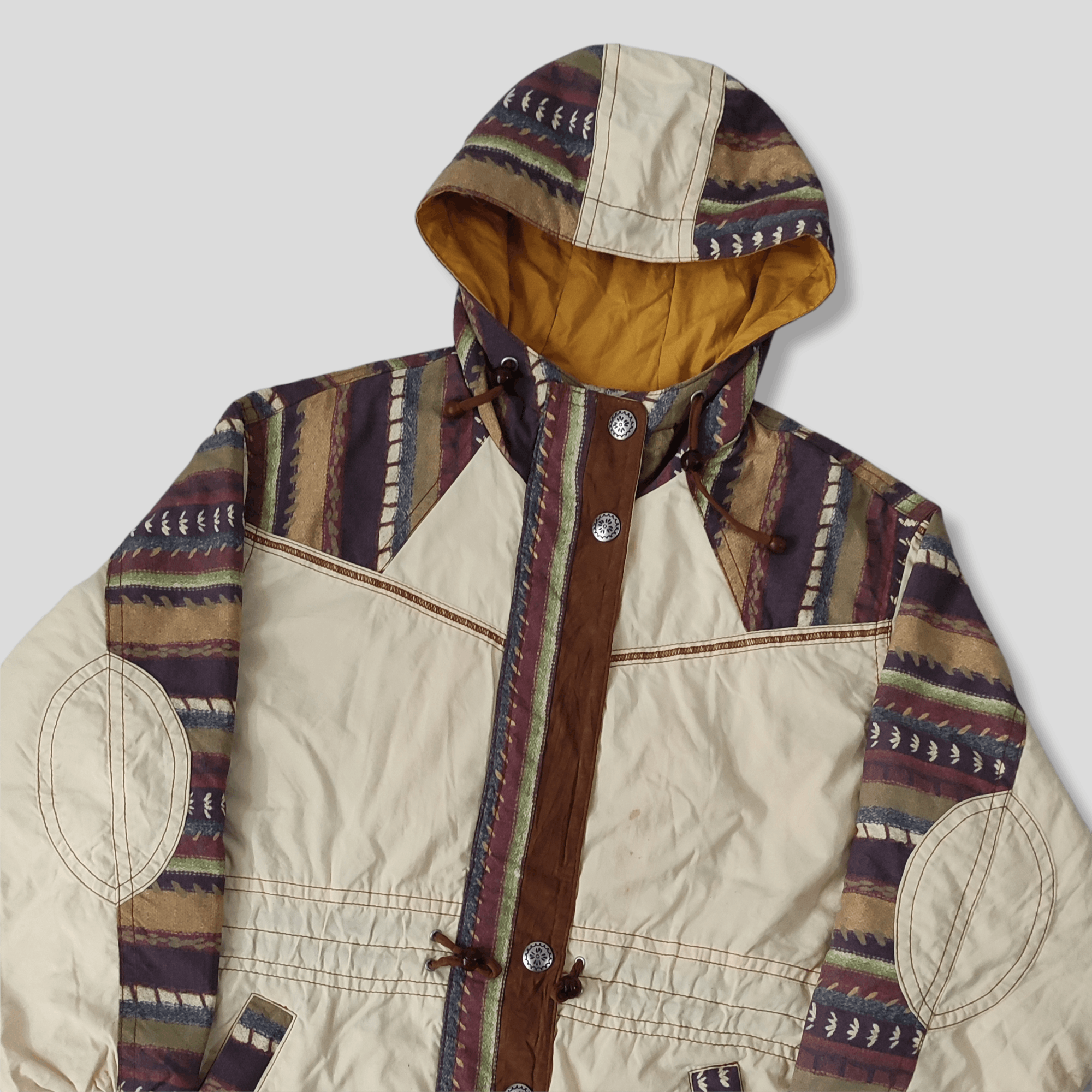 Goldwin 🔥Rare Item🔥 Vintage 90s Lanatura Teepee & Country Jacket Size US L / EU 52-54 / 3 - 6 Thumbnail