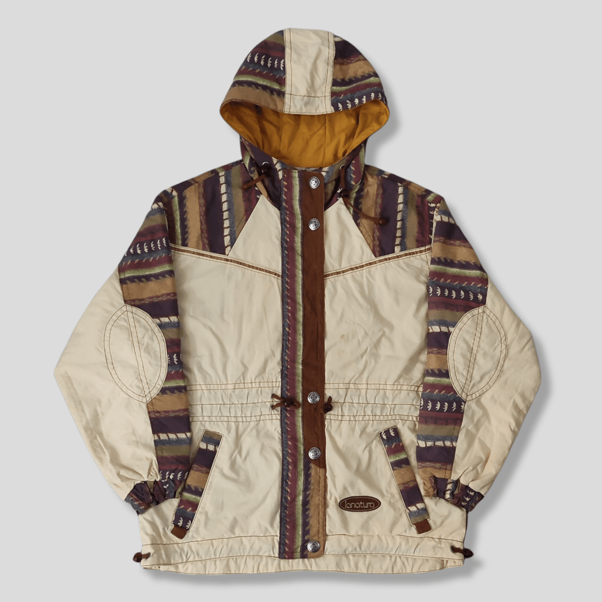 Goldwin 🔥Rare Item🔥 Vintage 90s Lanatura Teepee & Country Jacket Size US L / EU 52-54 / 3 - 4 Thumbnail