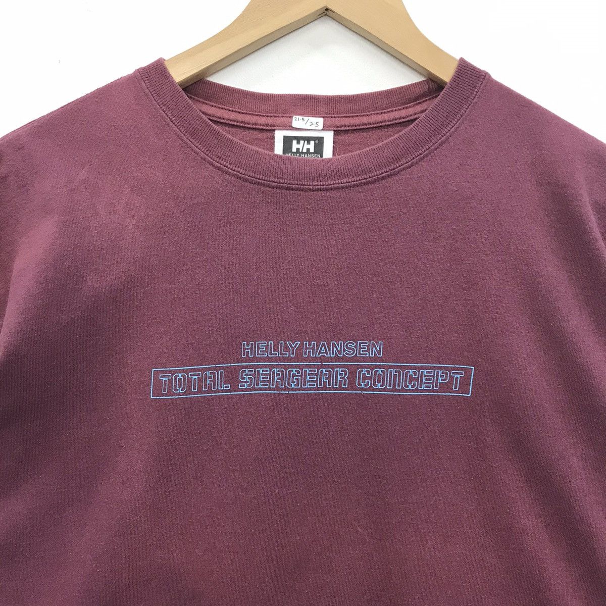 Helly Hansen × Vintage Vintage HELLY HANSEN Total Seagear Concept Spellout Tee Size US M / EU 48-50 / 2 - 3 Thumbnail